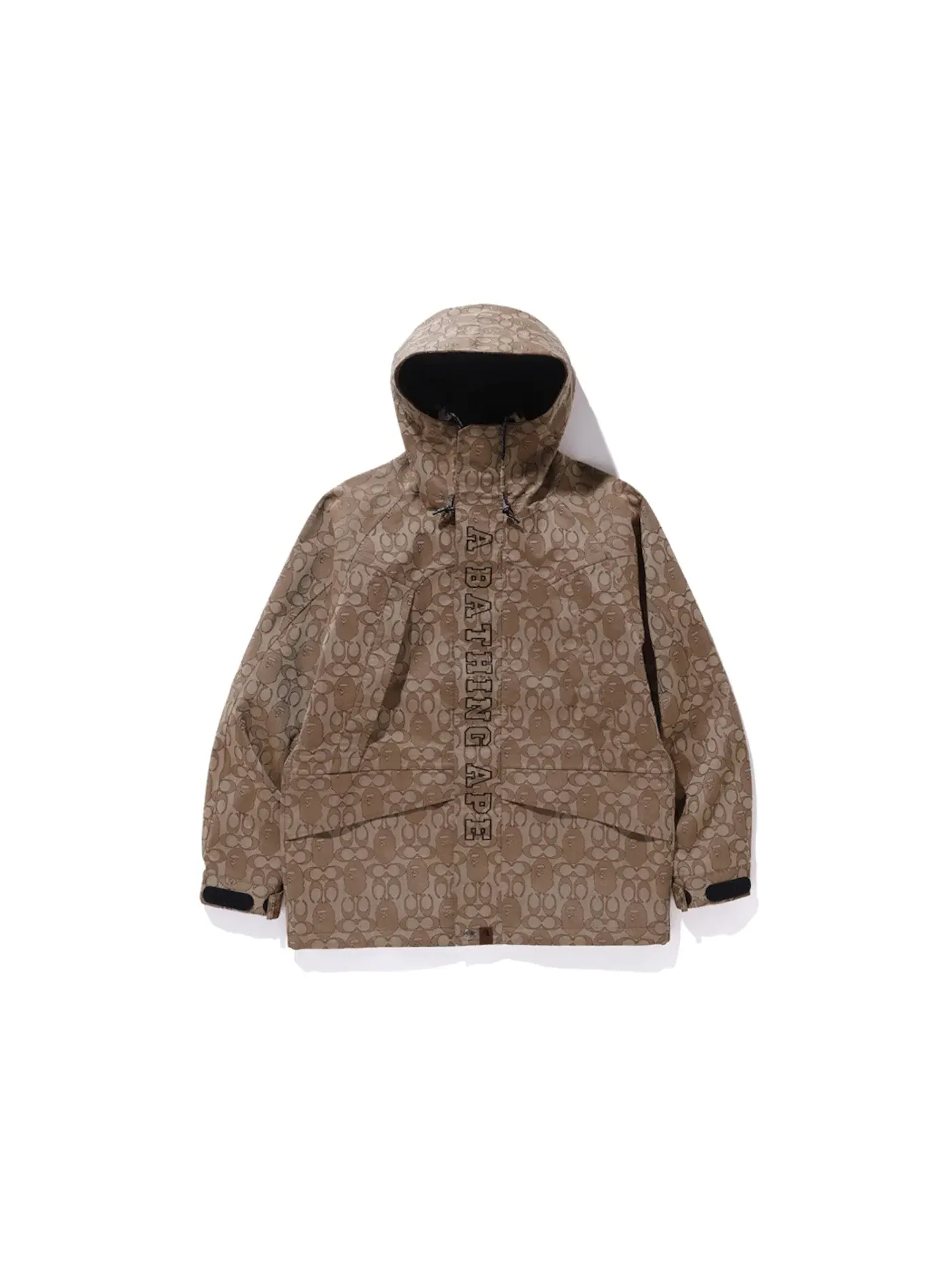 Мужская куртка-сноуборд BAPE x Coach — изображение 1 из 1, коричневый