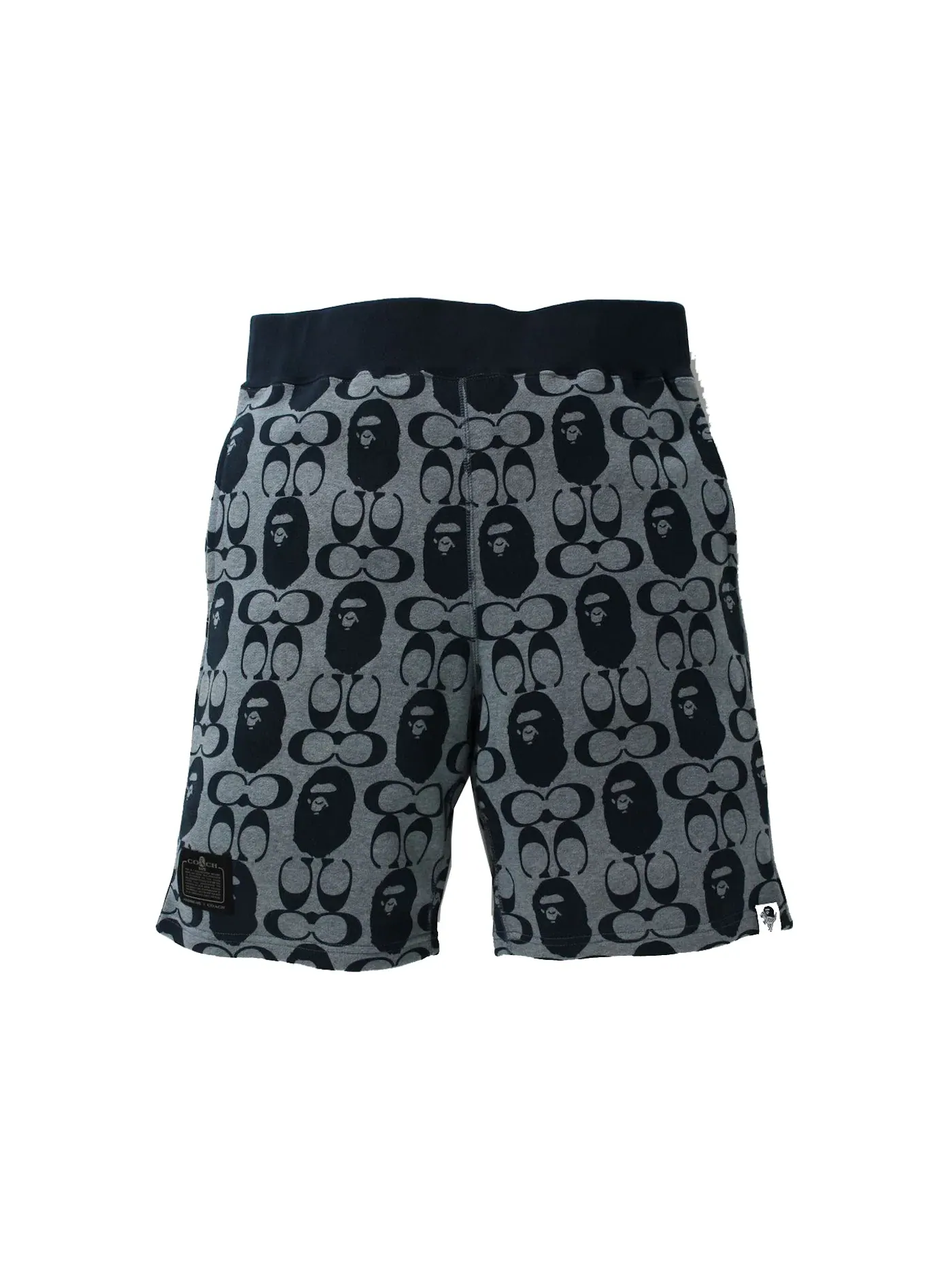 Мужские шорты с принтом BAPE x Coach Shorts BAPE — изображение 1 из 2, темно-синий