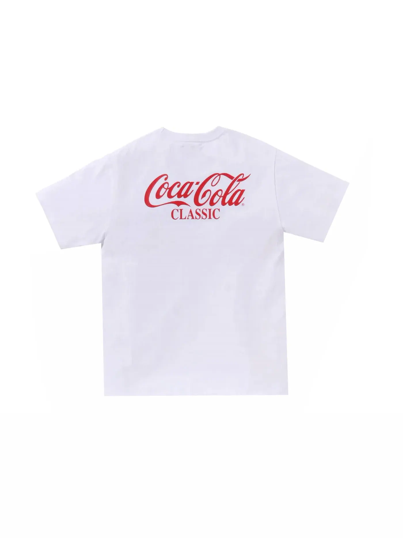Мужская футболка с принтом BAPE x Coca-Cola Ape Head Tee BAPE — изображение 2 из 2, белый
