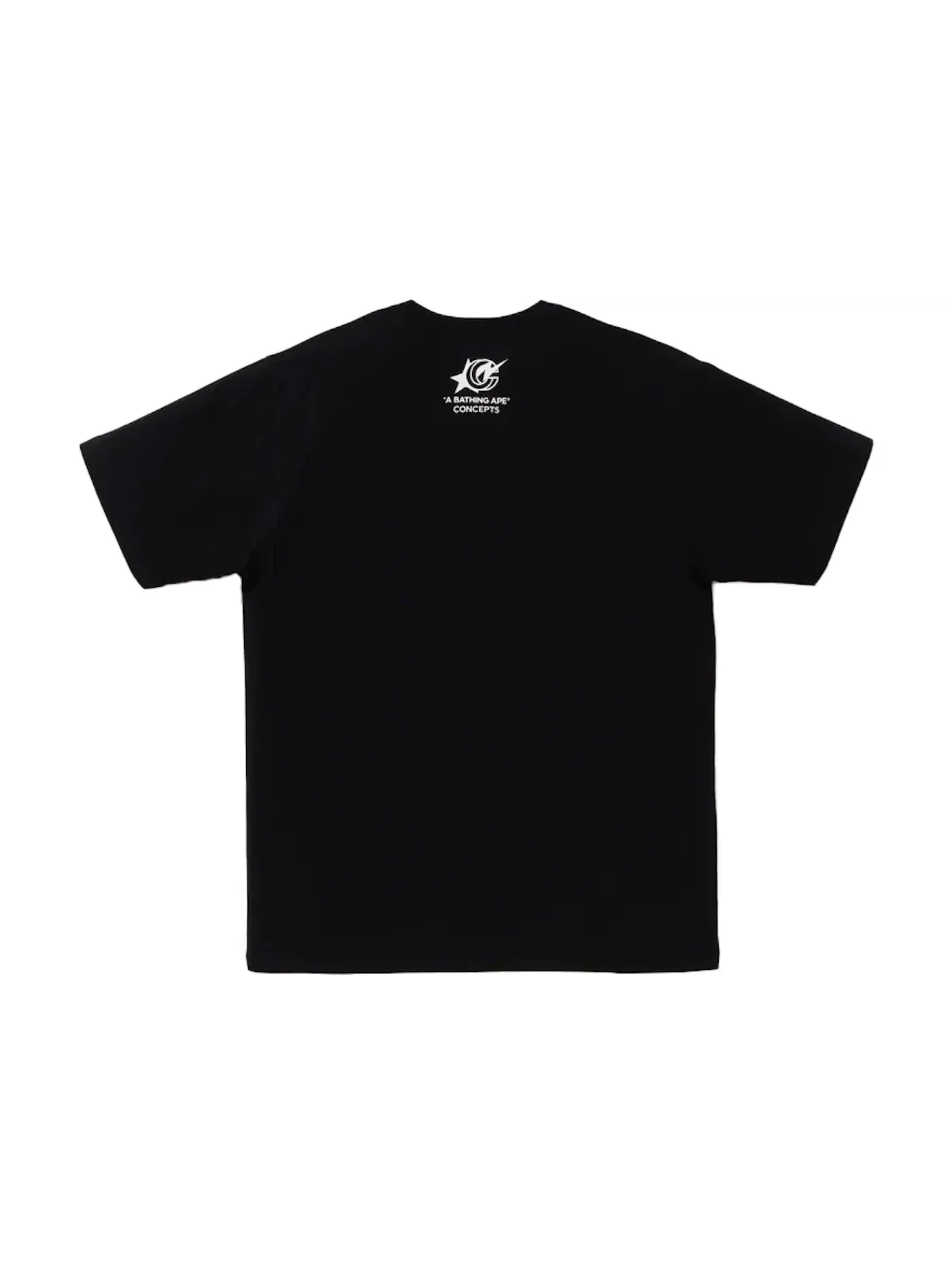 Мужская футболка с принтом BAPE x Concepts Tee BAPE — изображение 2 из 2, черный
