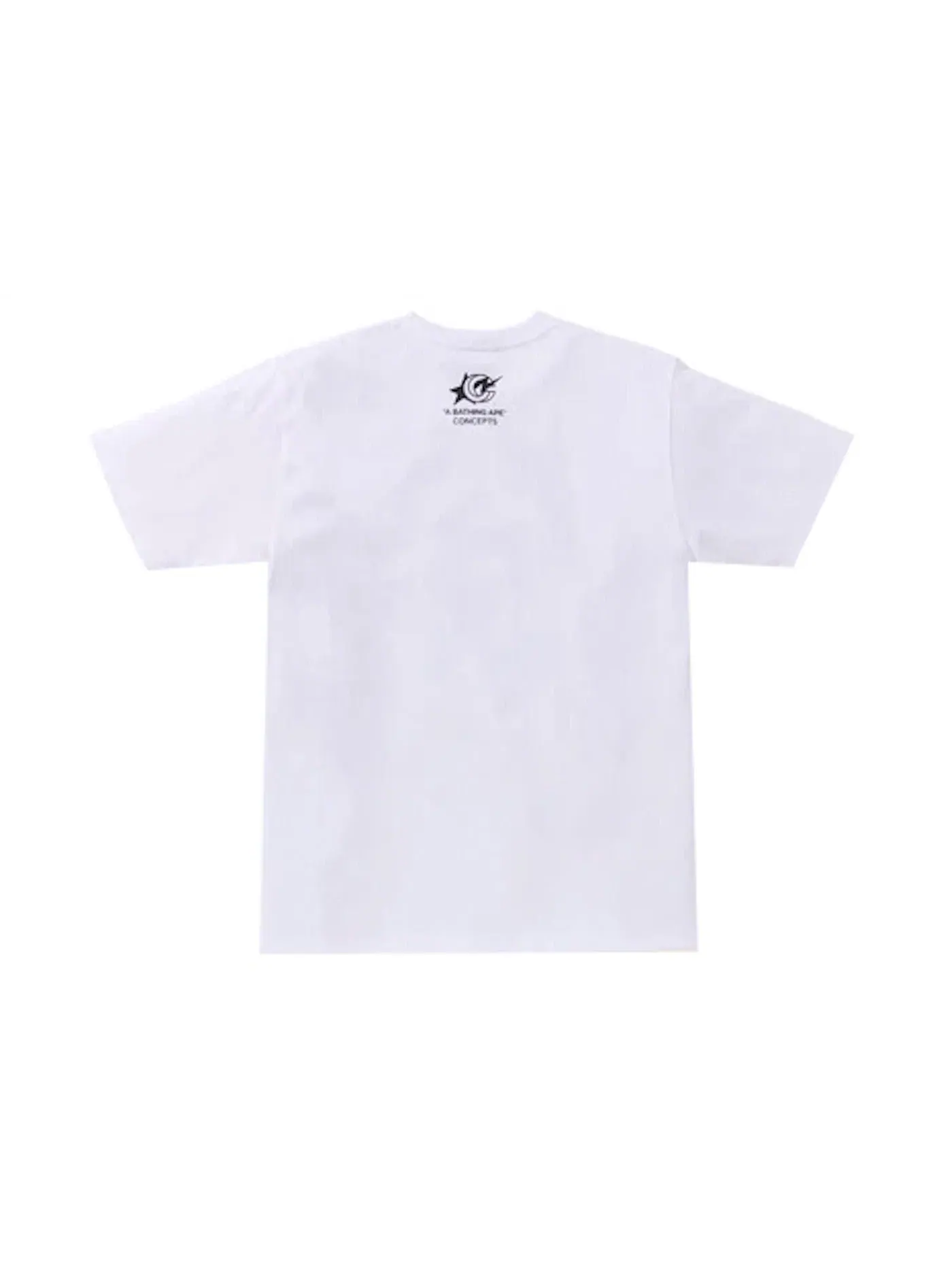 Мужская футболка с принтом BAPE x Concepts Tee BAPE — изображение 2 из 2, белый