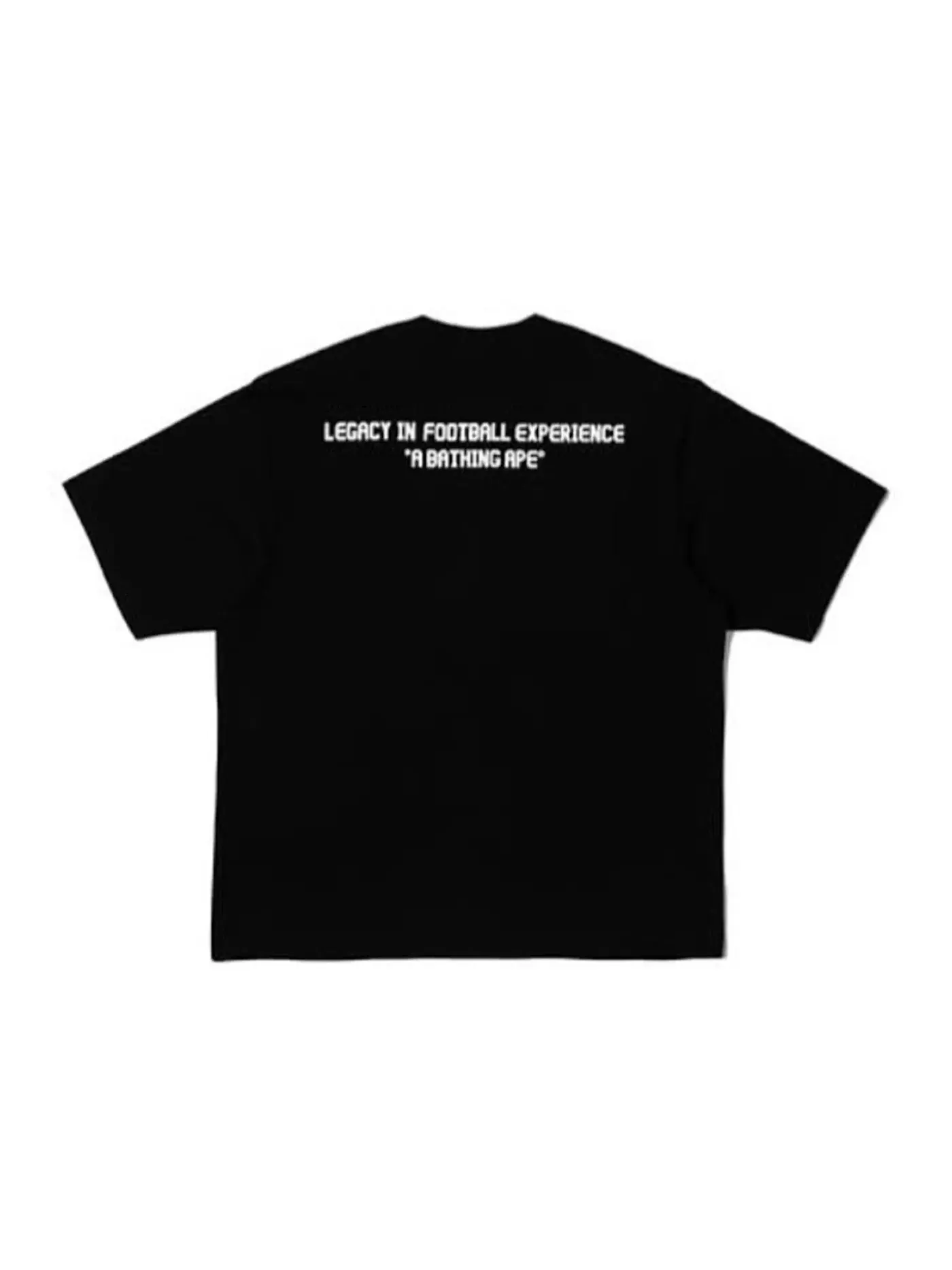 Мужская футболка с принтом BAPE x CR7Life Big Ape Head Reflection Camo Tee BAPE — изображение 2 из 2, черный