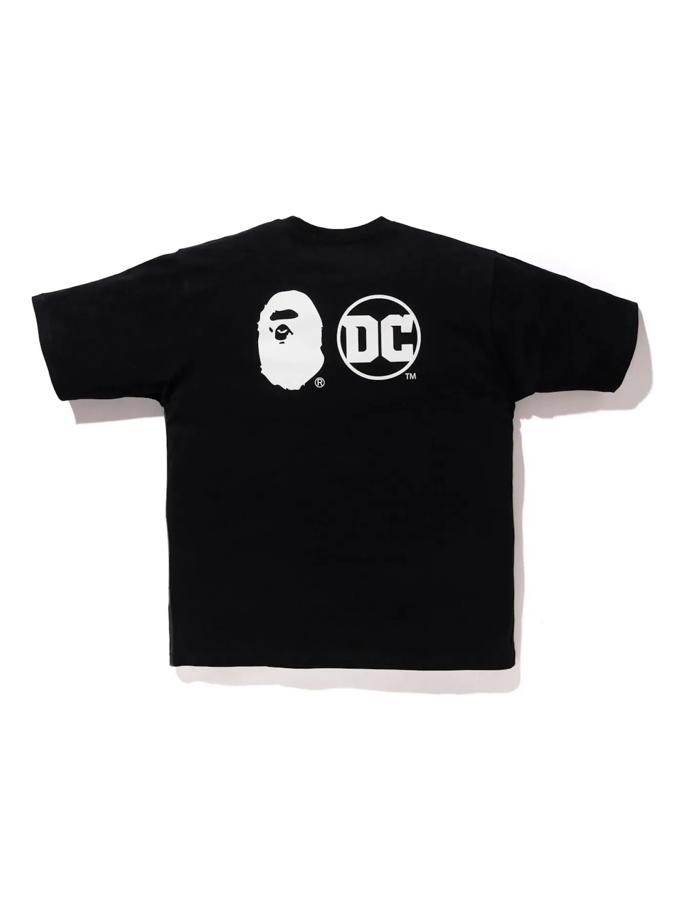 Мужская футболка с принтом BAPE x DC Batman Relaxed Tee BAPE — изображение 2 из 2, черный