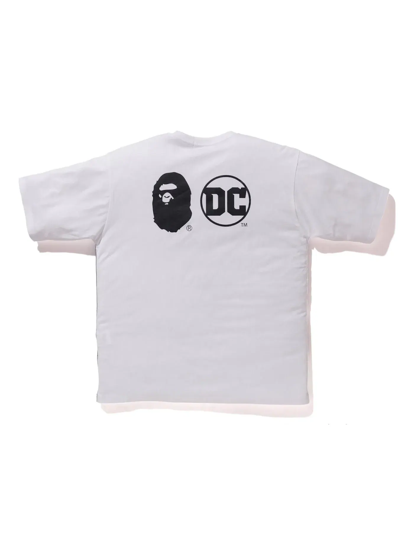 Мужская футболка с принтом BAPE x DC Batman Relaxed Tee White — изображение 2 из 2, белый