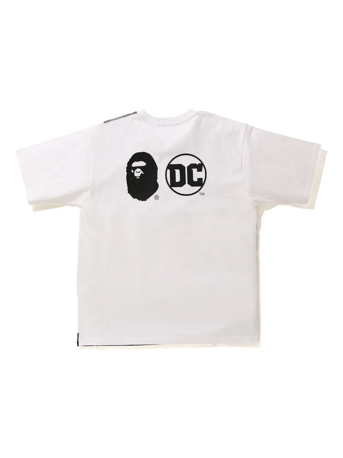 Мужская футболка с принтом BAPE x DC Superman Relaxed Tee BAPE — изображение 2 из 2, белый