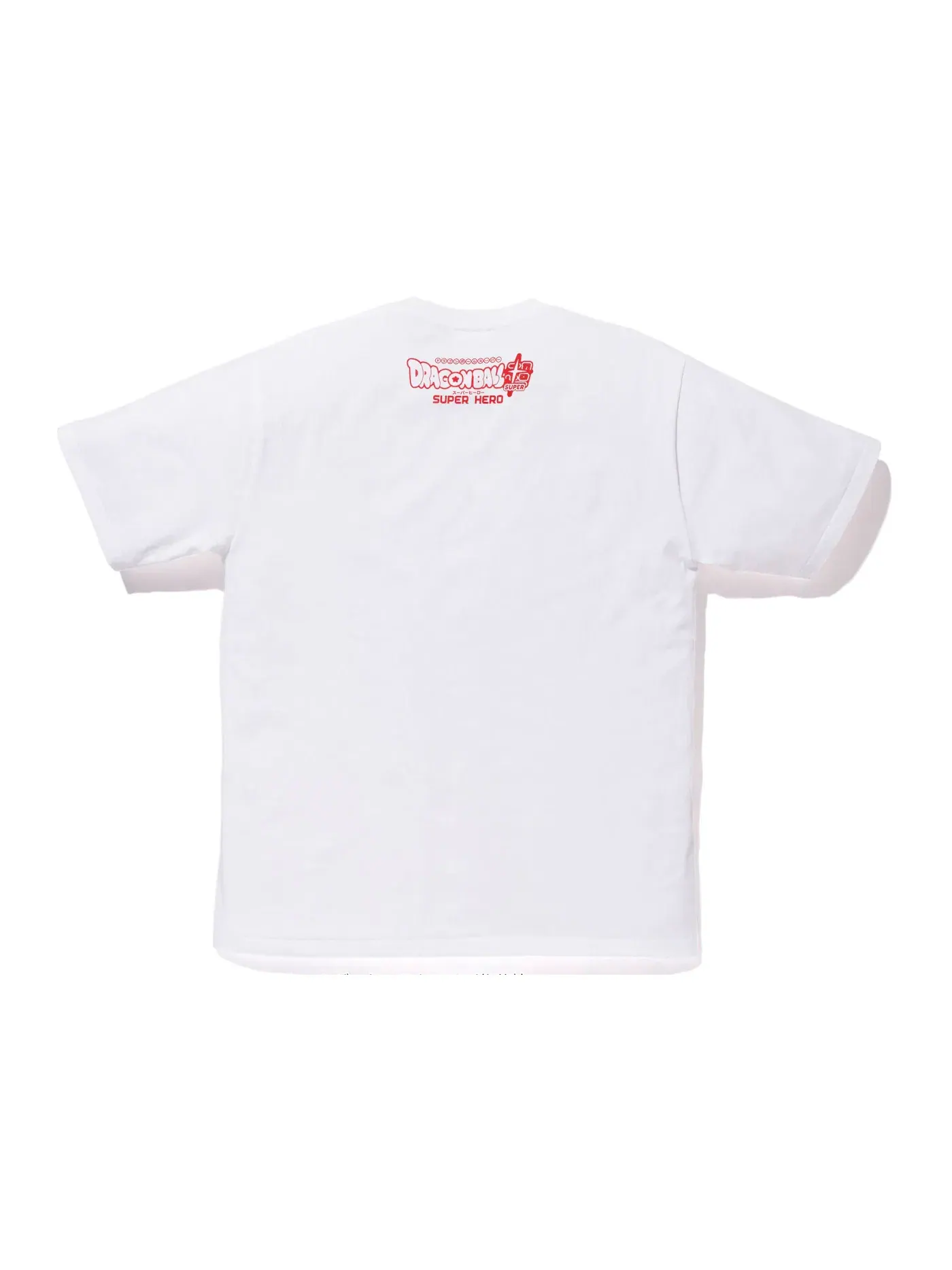 Мужская футболка с принтом BAPE x Dragon Ball Super Pan & Son Gohan & Son Goku Baby Milo Japan Exclusive Tee, белый