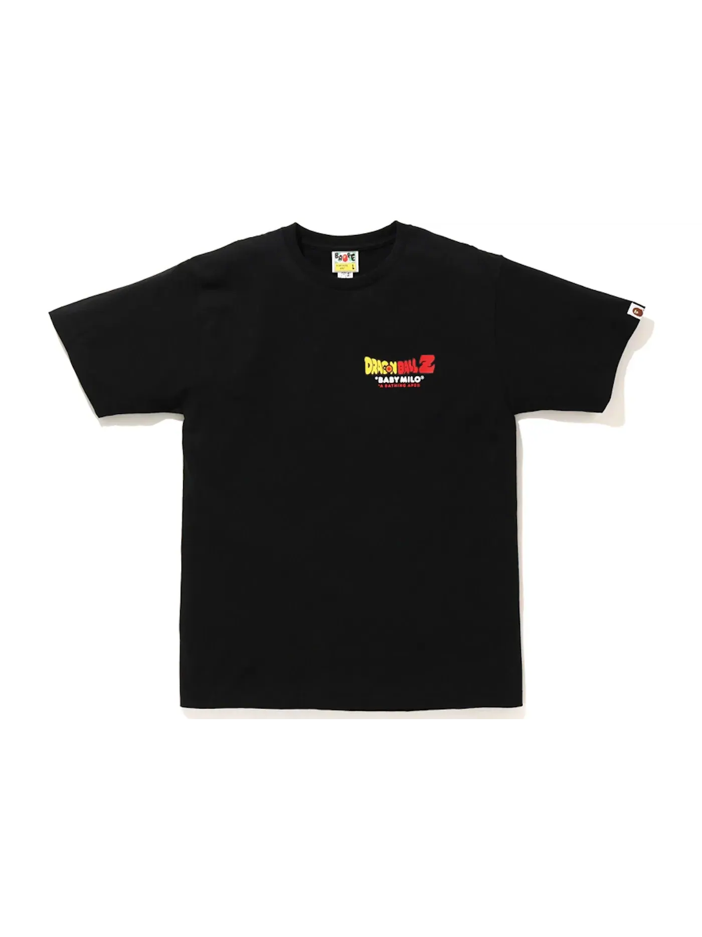 Мужская футболка с принтом BAPE x Dragon Ball Z Baby Milo Asnka Tee BAPE — изображение 1 из 2, черный