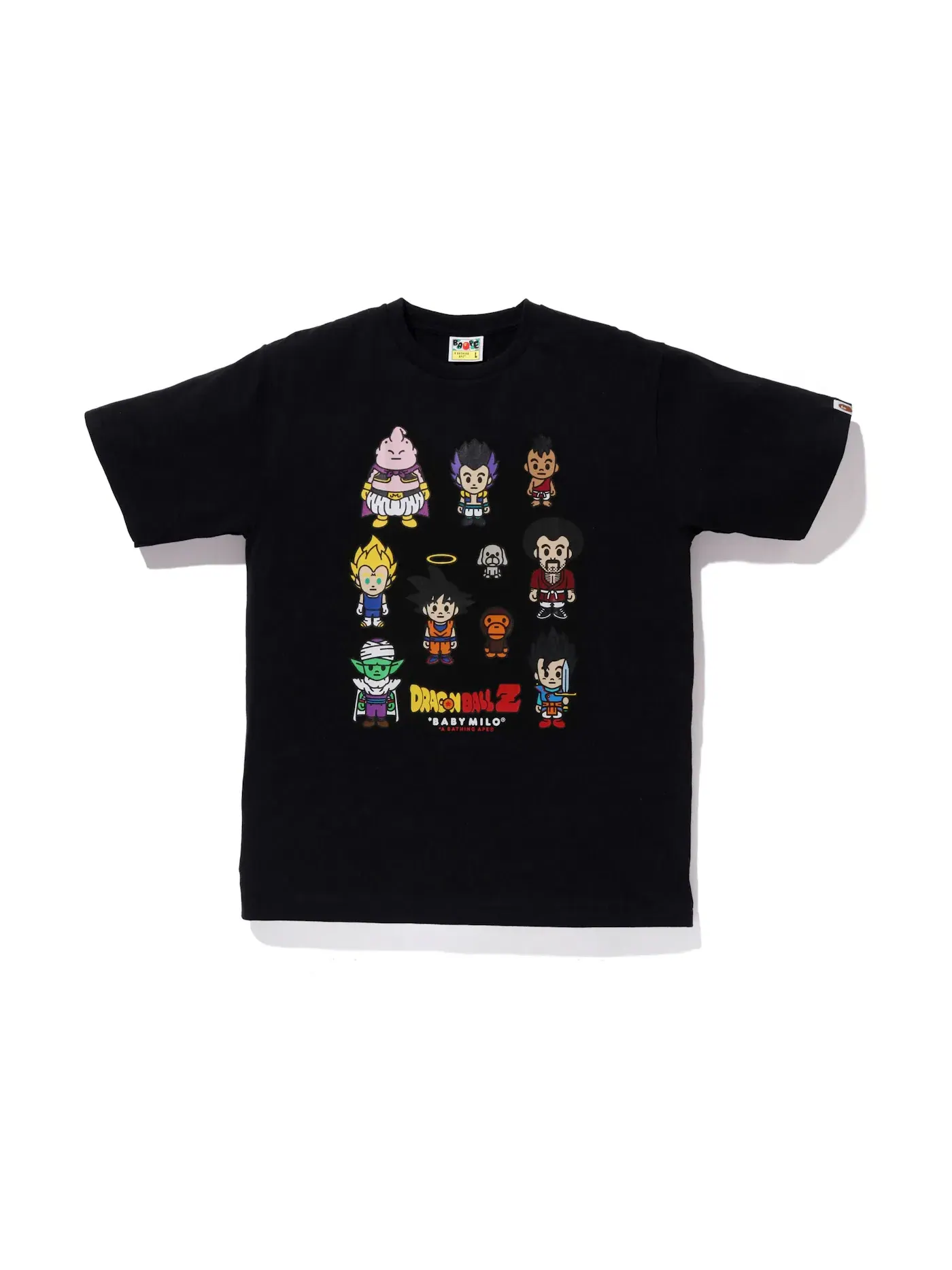 Мужская футболка с принтом BAPE x Dragon Ball Z Baby Milo Tee BAPE — изображение 1 из 2, черный