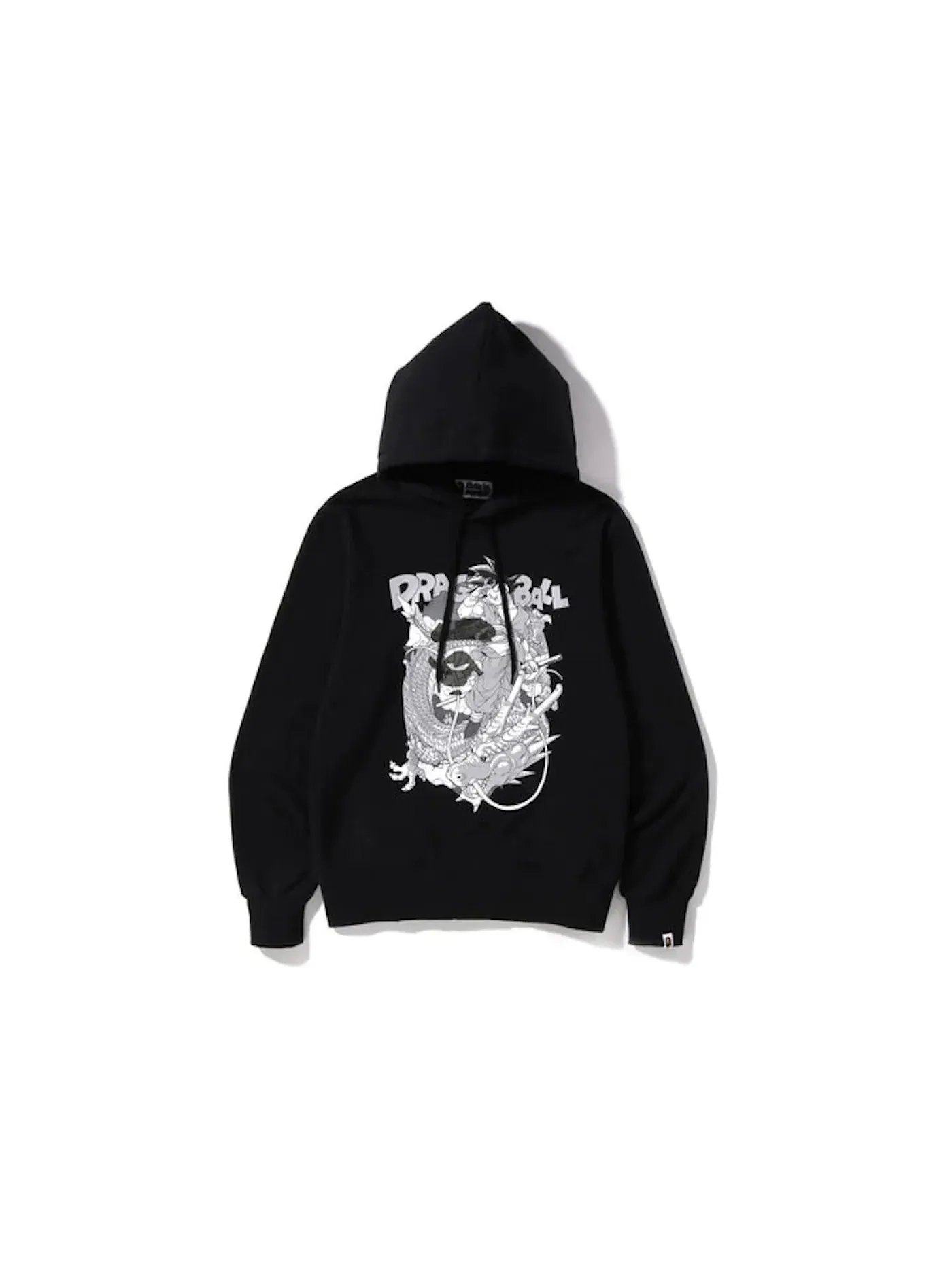 Мужской пуловер с капюшоном BAPE x Dragon Ball Z Hoodie — изображение 1 из 2, черный