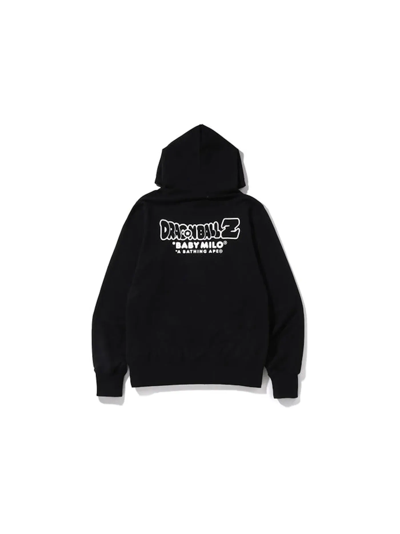 Мужской пуловер с капюшоном BAPE x Dragon Ball Z Hoodie — изображение 2 из 2, черный