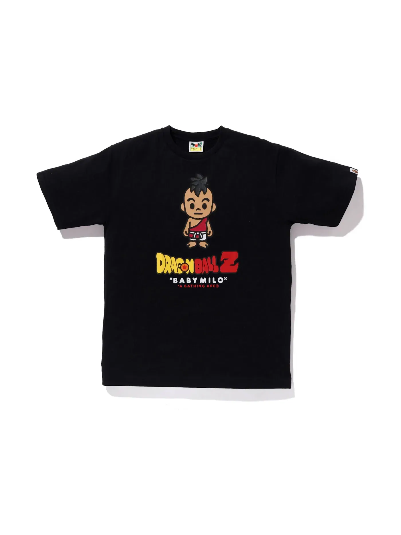 Мужская футболка с принтом BAPE x Dragon Ball Z Uub & Majin Buu Baby Milo Tee — изображение 2 из 2, черный