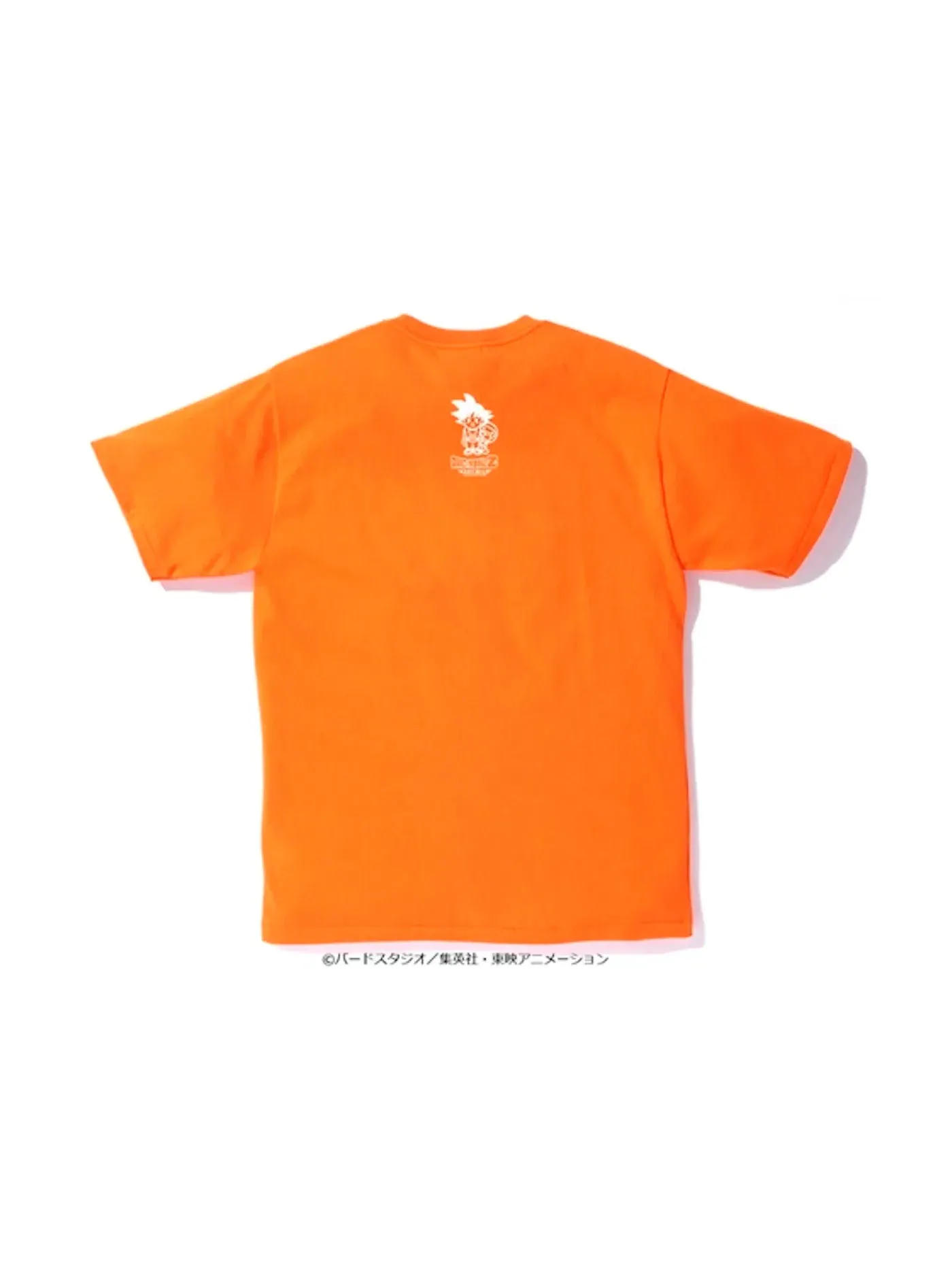 Мужская футболка с принтом BAPE X Dragon Ball Z Tee 6 BAPE — изображение 2 из 2, оранжевый