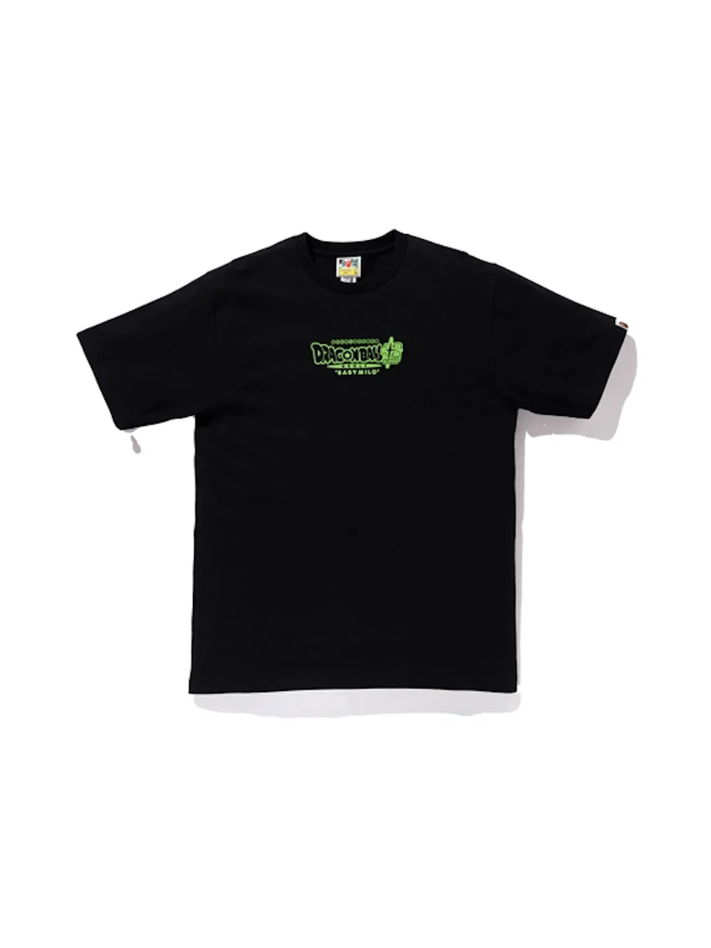 Мужская футболка с принтом BAPE x Dragonball Super Son Goku & Vegeta Tee BAPE — изображение 1 из 2, черный