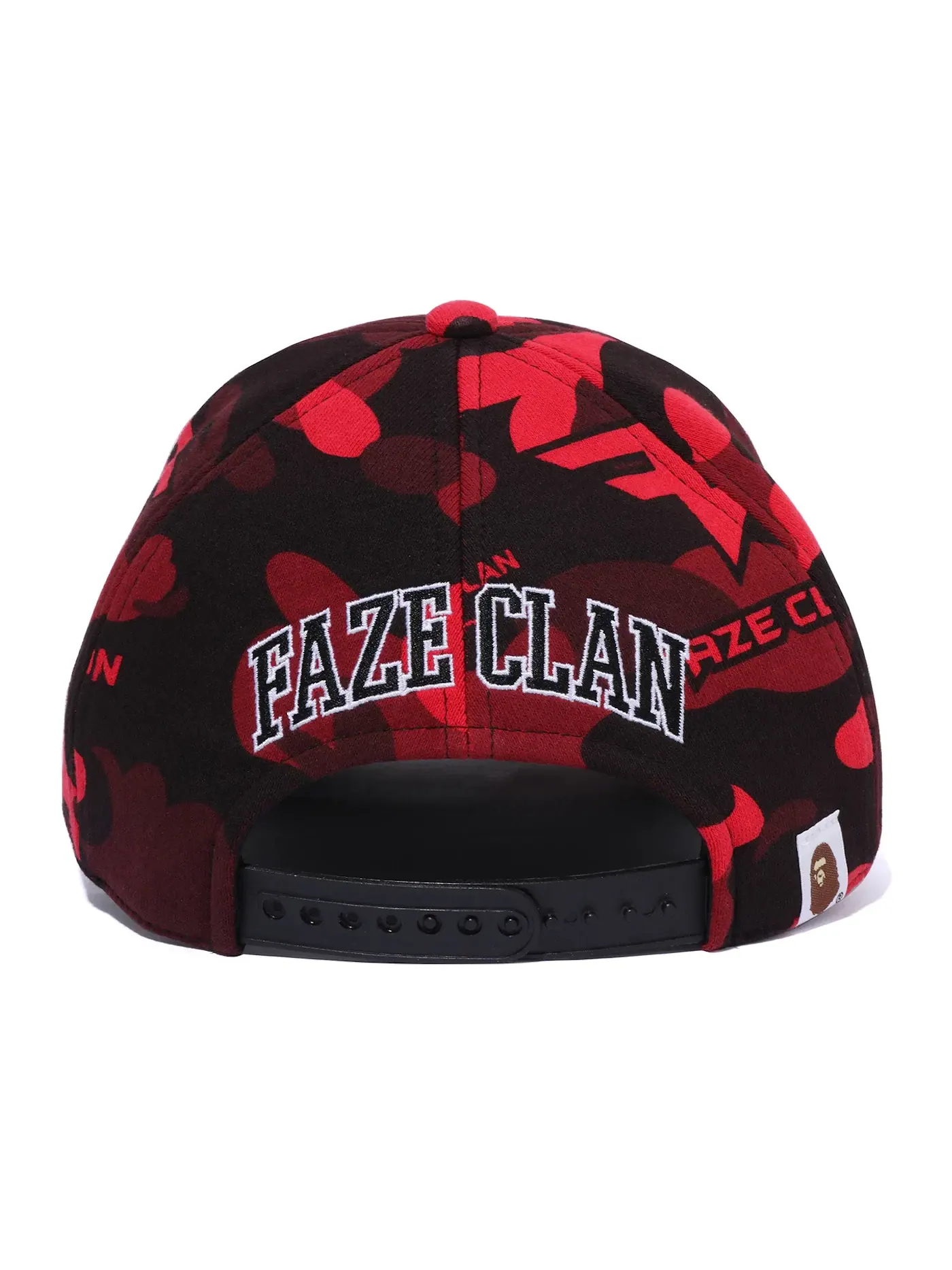 Мужская футболка с принтом BAPE x Faze Clan Game Tee BAPE — изображение 2 из 2, красный