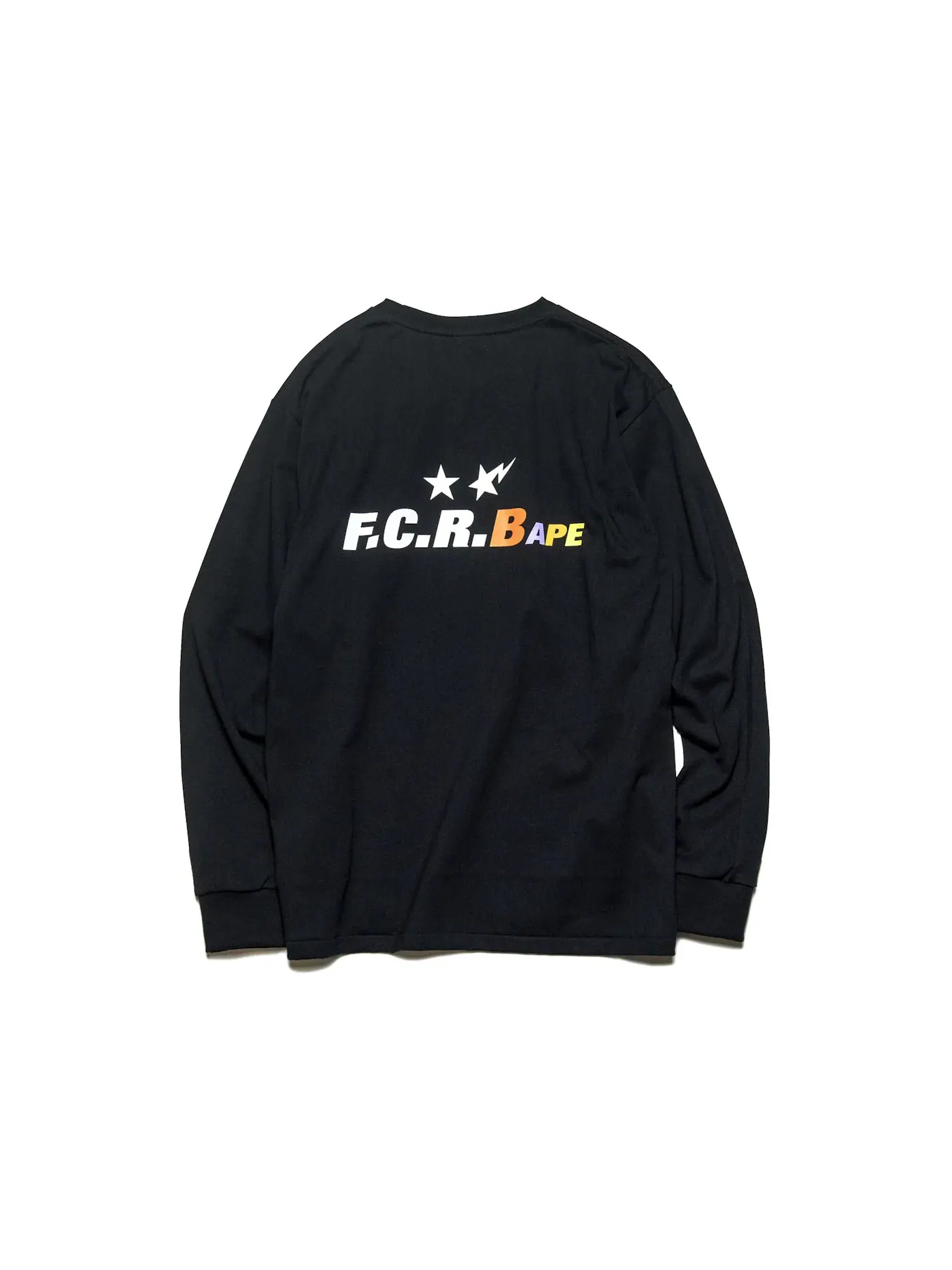 Мужская футболка с длинным рукавом L/S Tee BAPE — изображение 2 из 2, черный