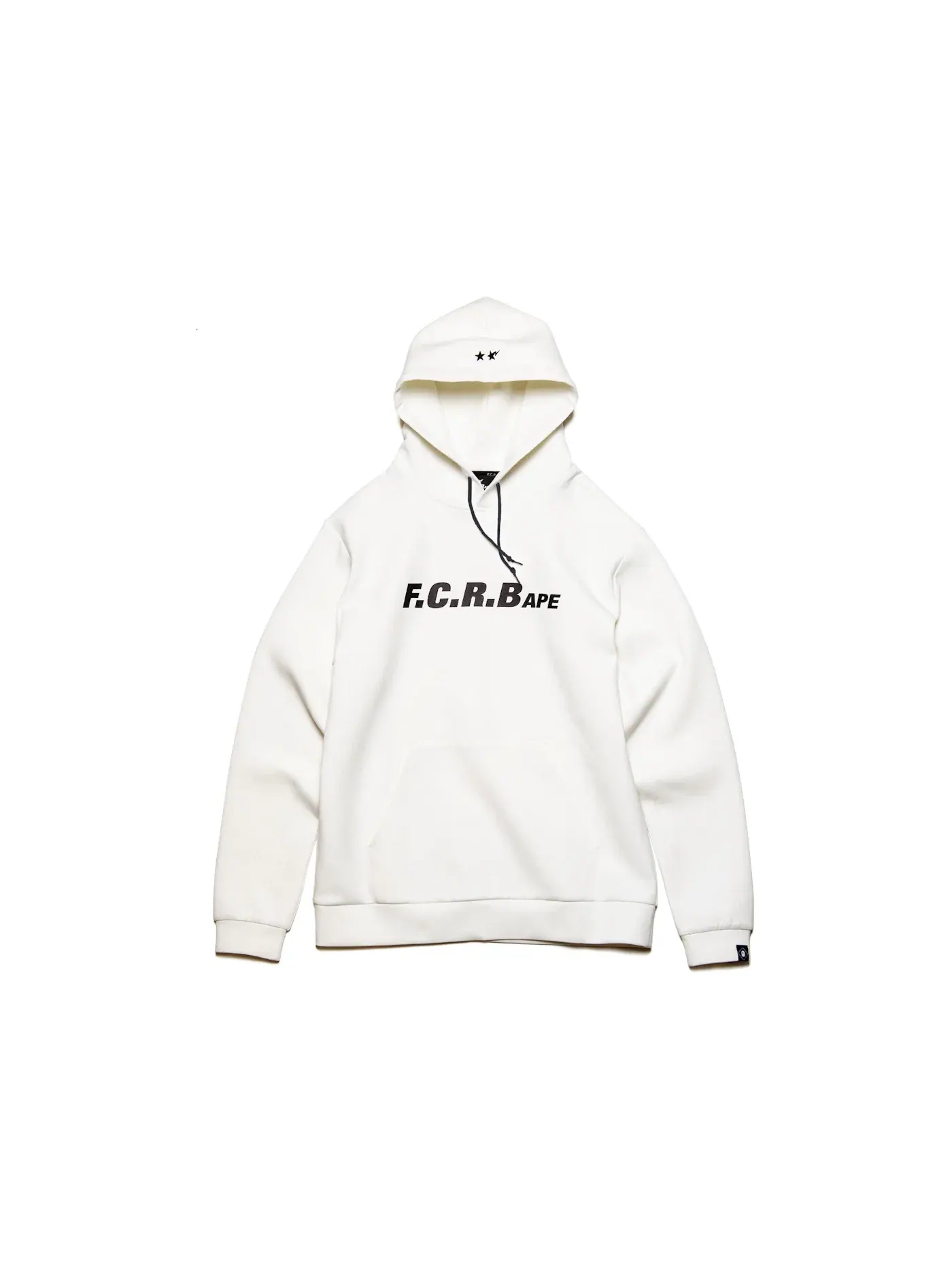 Мужская худи с принтом BAPE x F.C.R.B. Team Hoodie BAPE — изображение 1 из 2, белый