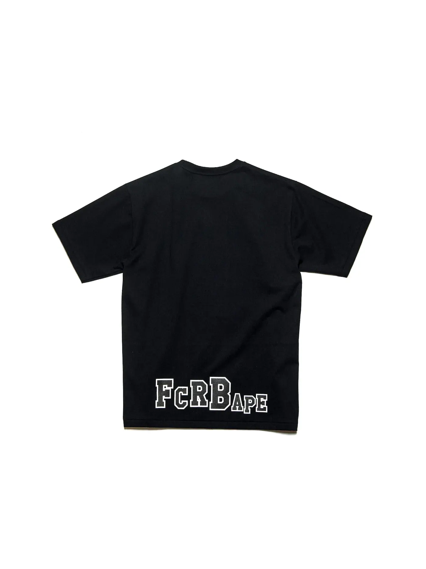 Мужская футболка с принтом BAPE x F.C.R.B. Shark Tee BAPE — изображение 2 из 2, черный