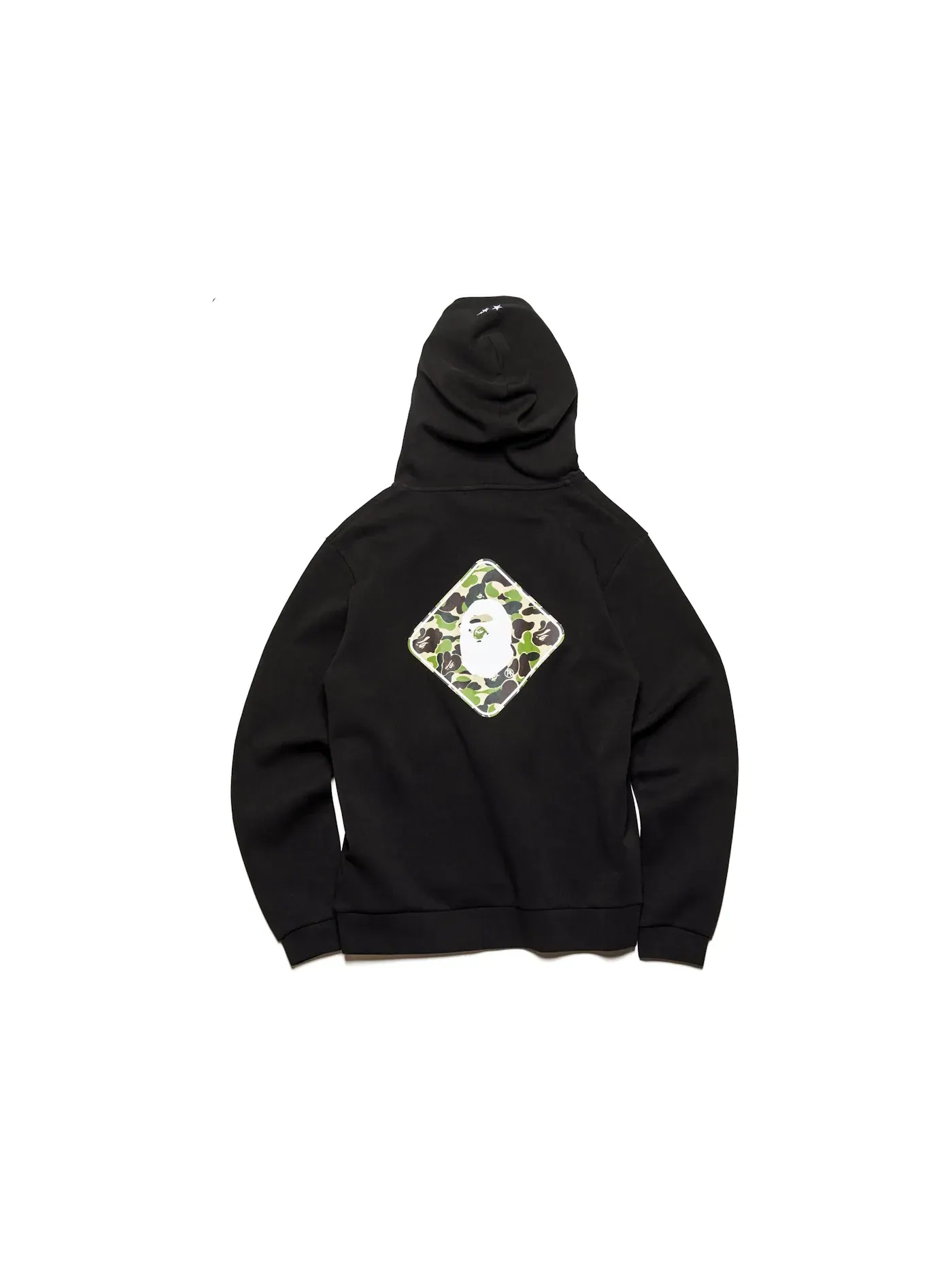 Мужская худи BAPE x F.C.R.B. Team Hoodie BAPE — изображение 2 из 2, черный