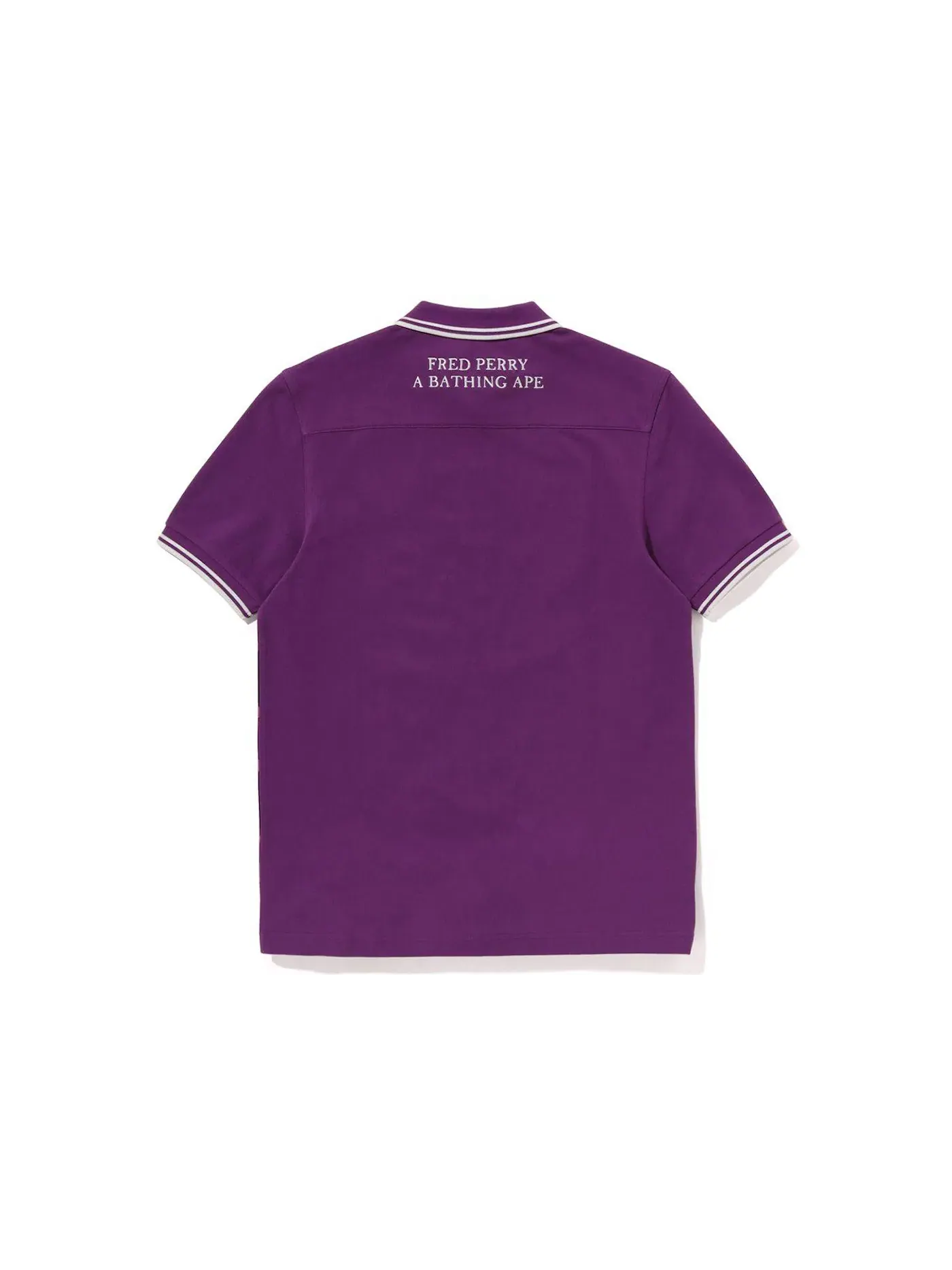 Мужское поло BAPE x Fred Perry Color Camo Polo — изображение 2 из 2, фиолетовый