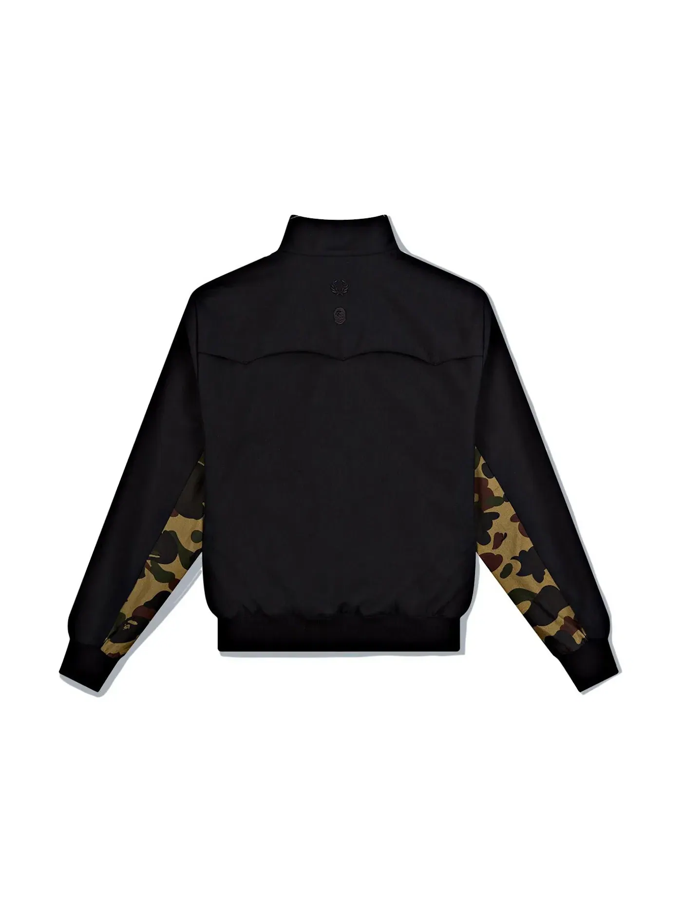 Мужская куртка Harrington BAPE x Fred Perry — изображение 2 из 2, черный