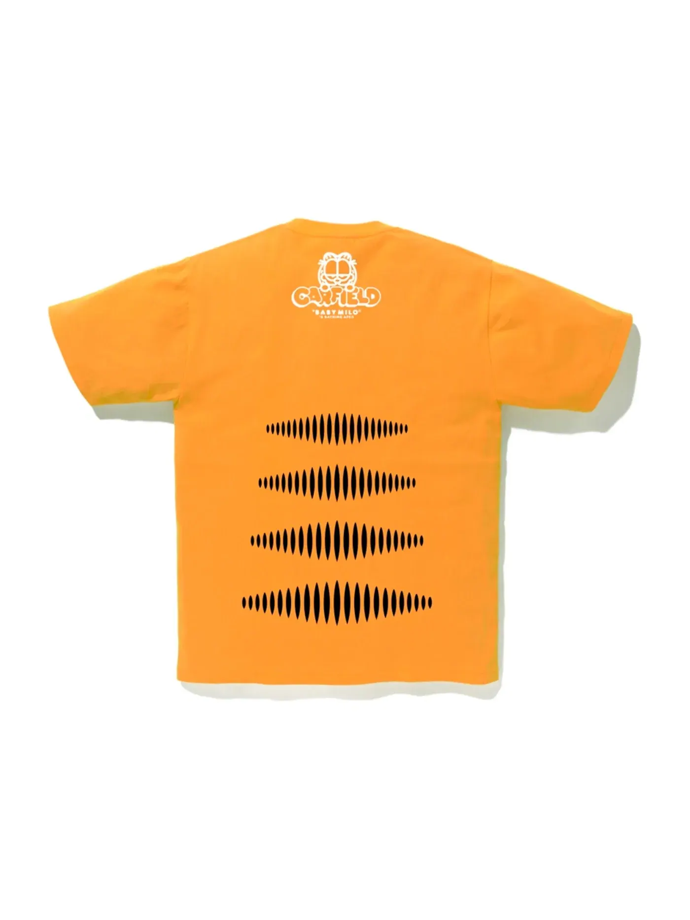 Мужская футболка с принтом BAPE x Garfield #2 Tee BAPE — изображение 2 из 2, оранжевый