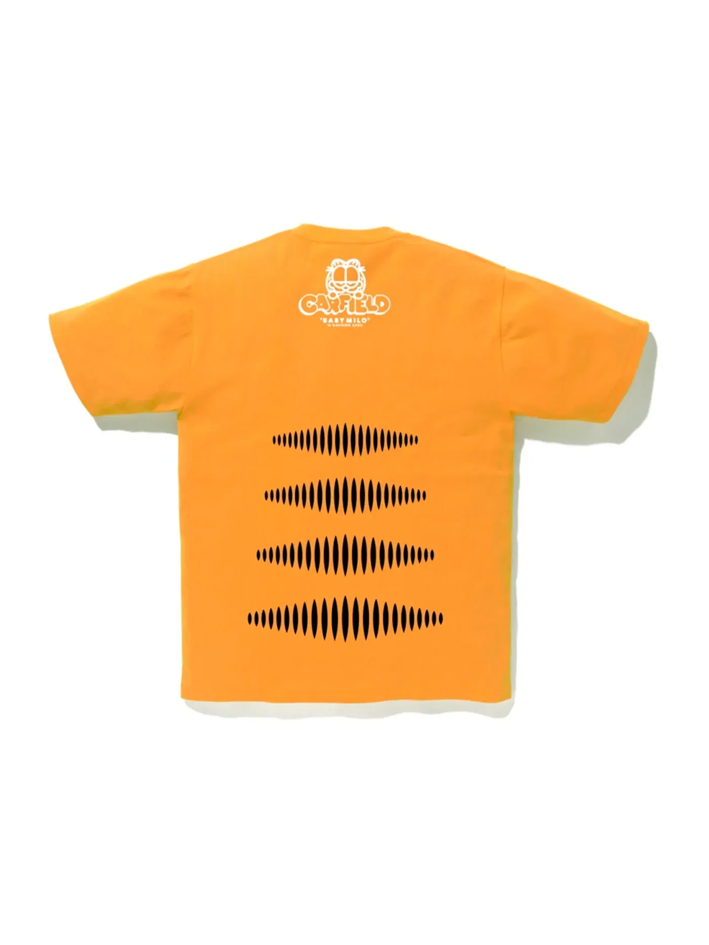 Мужская футболка с принтом BAPE x Garfield #5 Tee BAPE — изображение 2 из 2, оранжевый