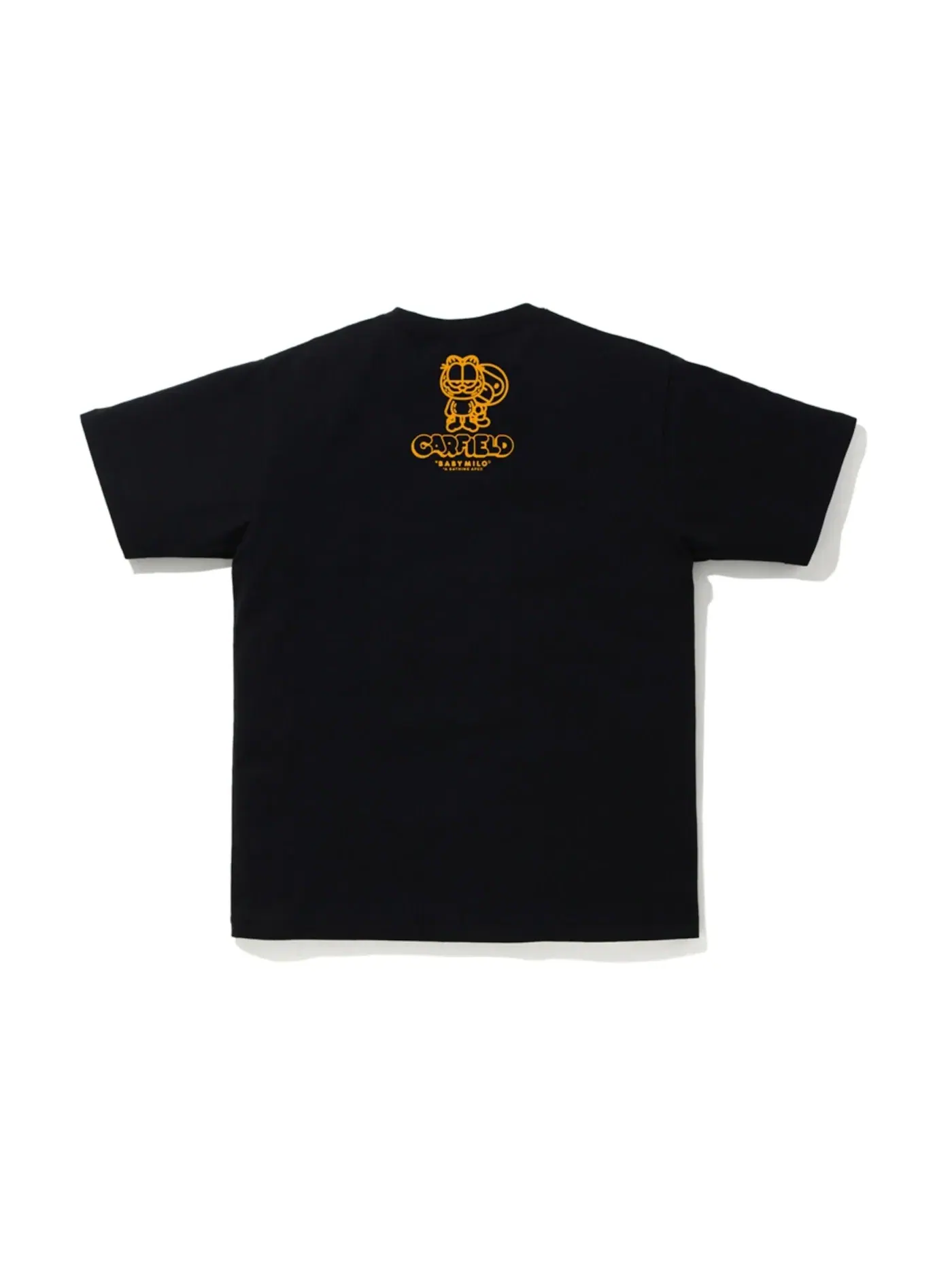 Мужская футболка с принтом BAPE x Garfield #6 Tee BAPE — изображение 2 из 2, черный