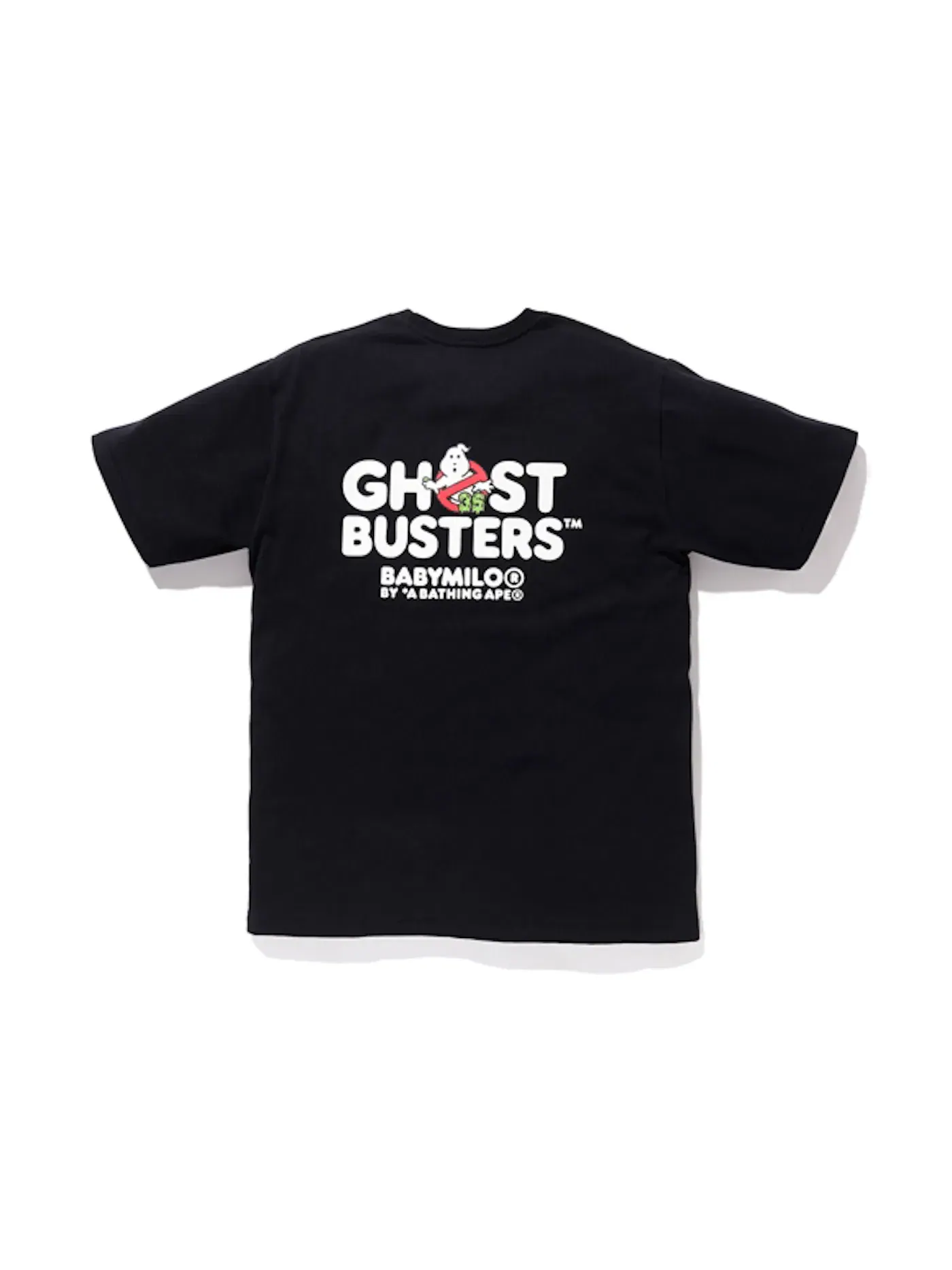 Мужская футболка с принтом BAPE x Ghostbusters Baby Milo Tee #1 BAPE — изображение 2 из 2, черный