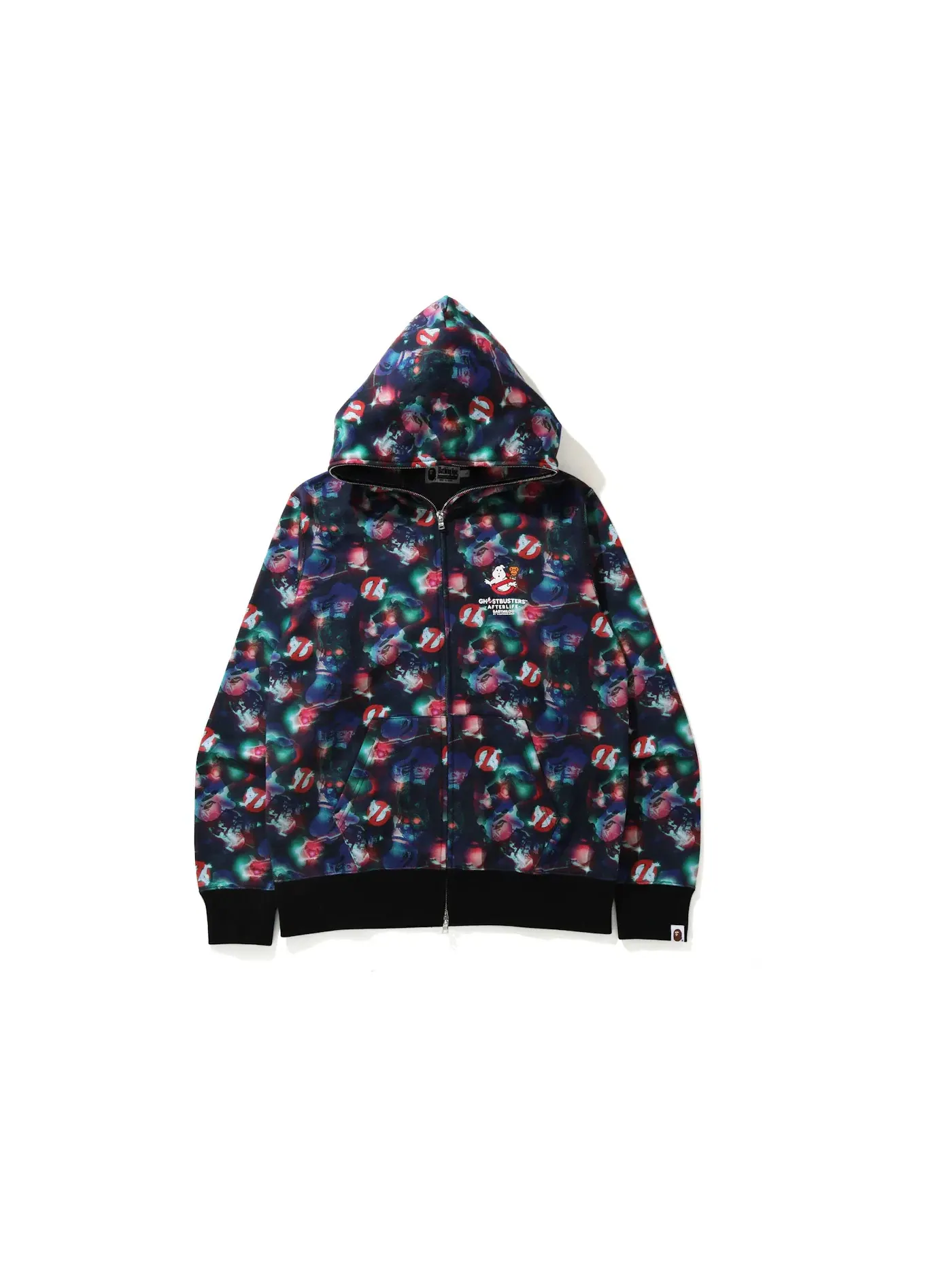 Мужская худи на молнии BAPE x Ghostbusters Camo Full Zip — изображение 1 из 1, мульти