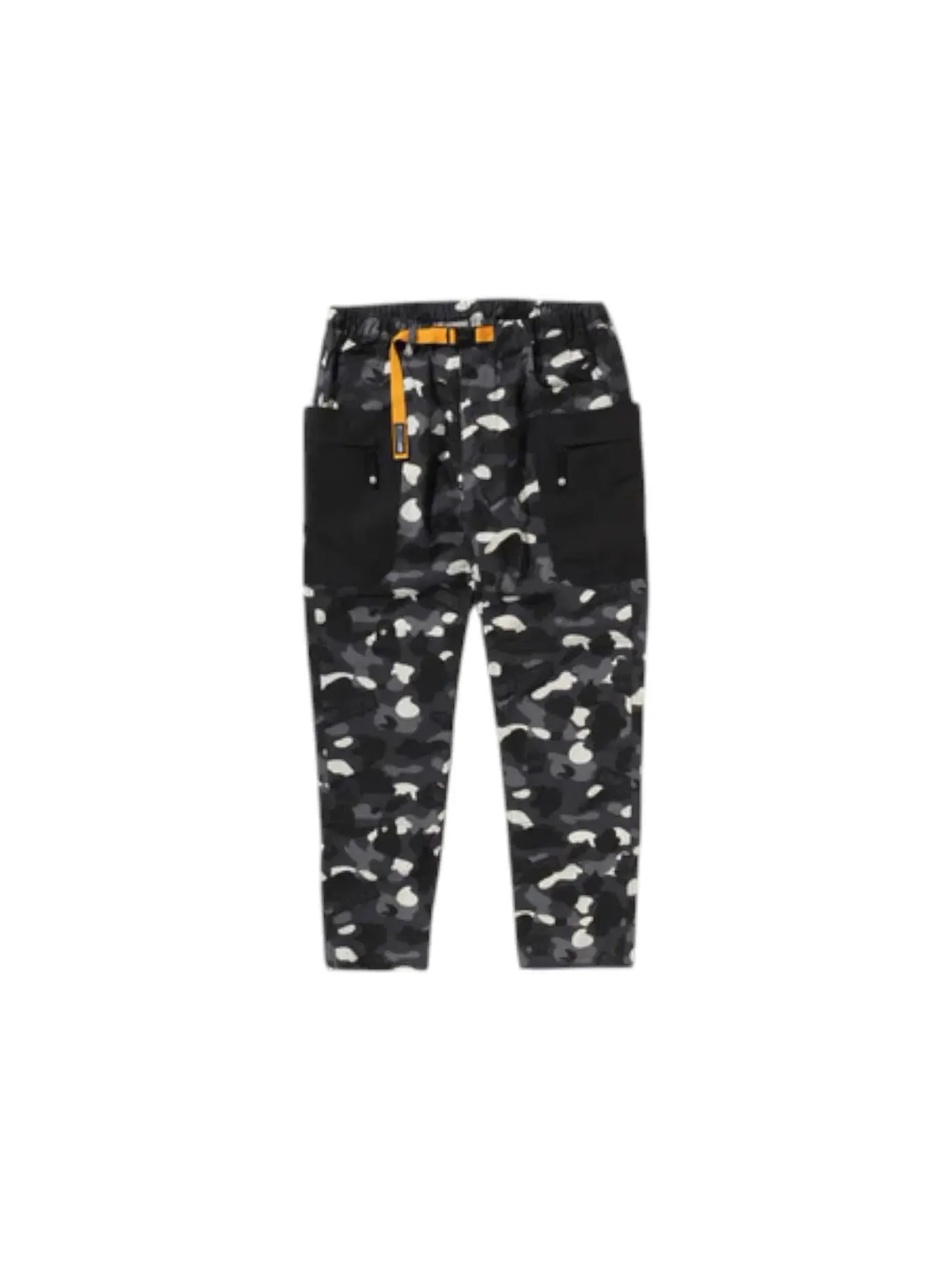Мужские спортивные штаны с камуфляжным принтом BAPE Pants — изображение 1 из 2, черный