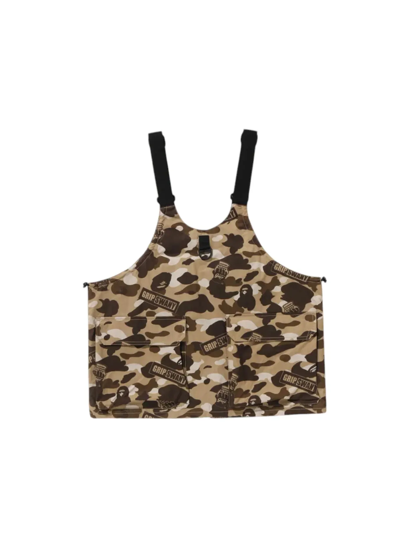 Мужской жилет камуфляжный Vest BAPE — изображение 2 из 2, бежевый