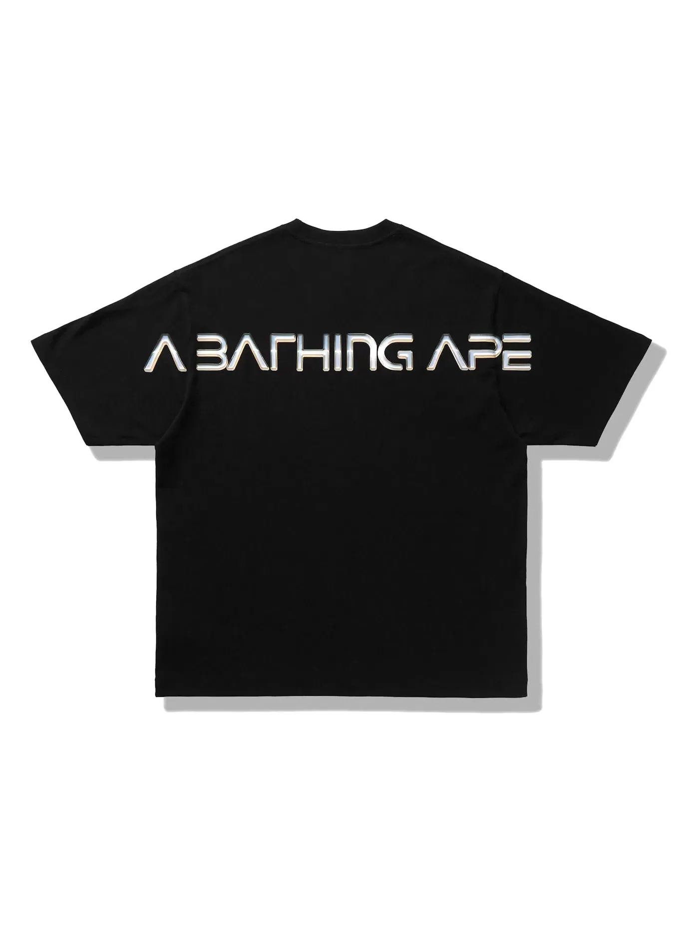 Мужская футболка с принтом BAPE x Hajime Sorayama Shark Tee Black — изображение 2 из 2