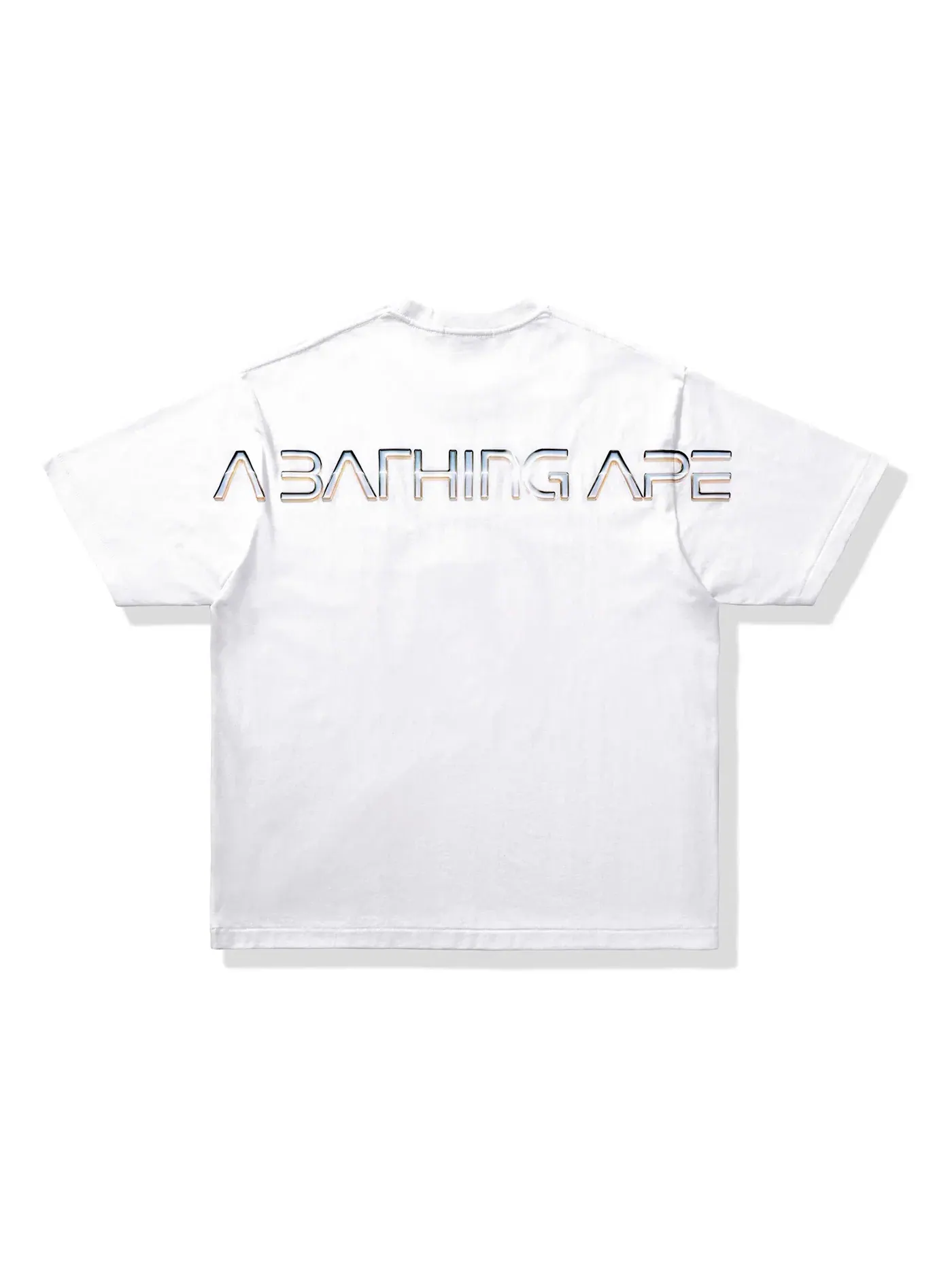 Мужская футболка с принтом BAPE x Hajime Sorayama Shark Tee BAPE — изображение 2 из 2, белый
