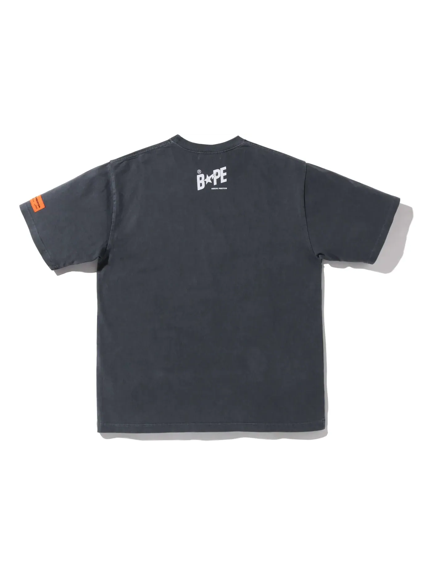 Мужская футболка свободного кроя BAPE x Heron Preston Tee BAPE — изображение 2 из 2, черный