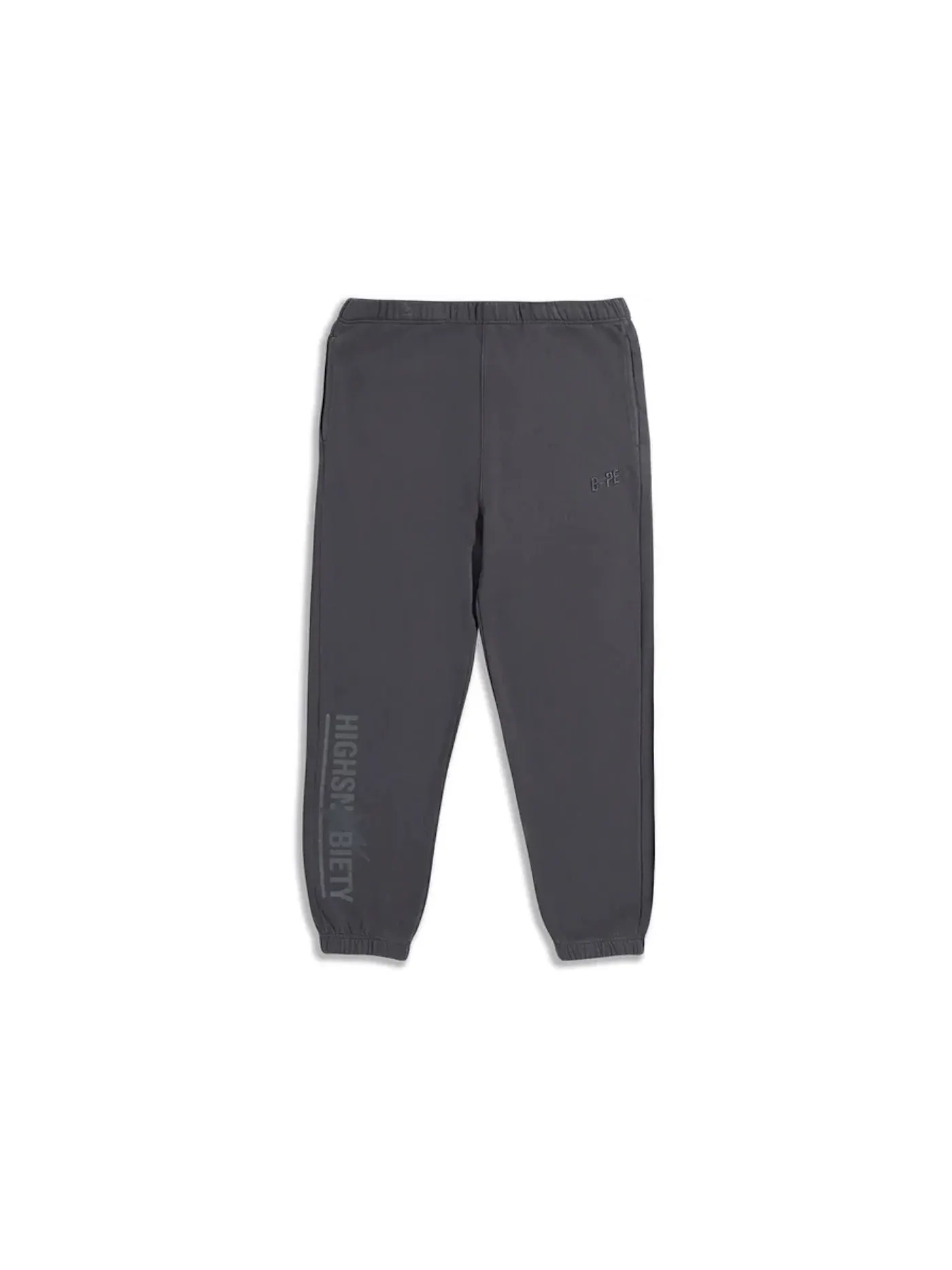 Мужские спортивные штаны с принтом BAPE x Highsnobiety Sweat Pants — изображение 1 из 2, темно-серый
