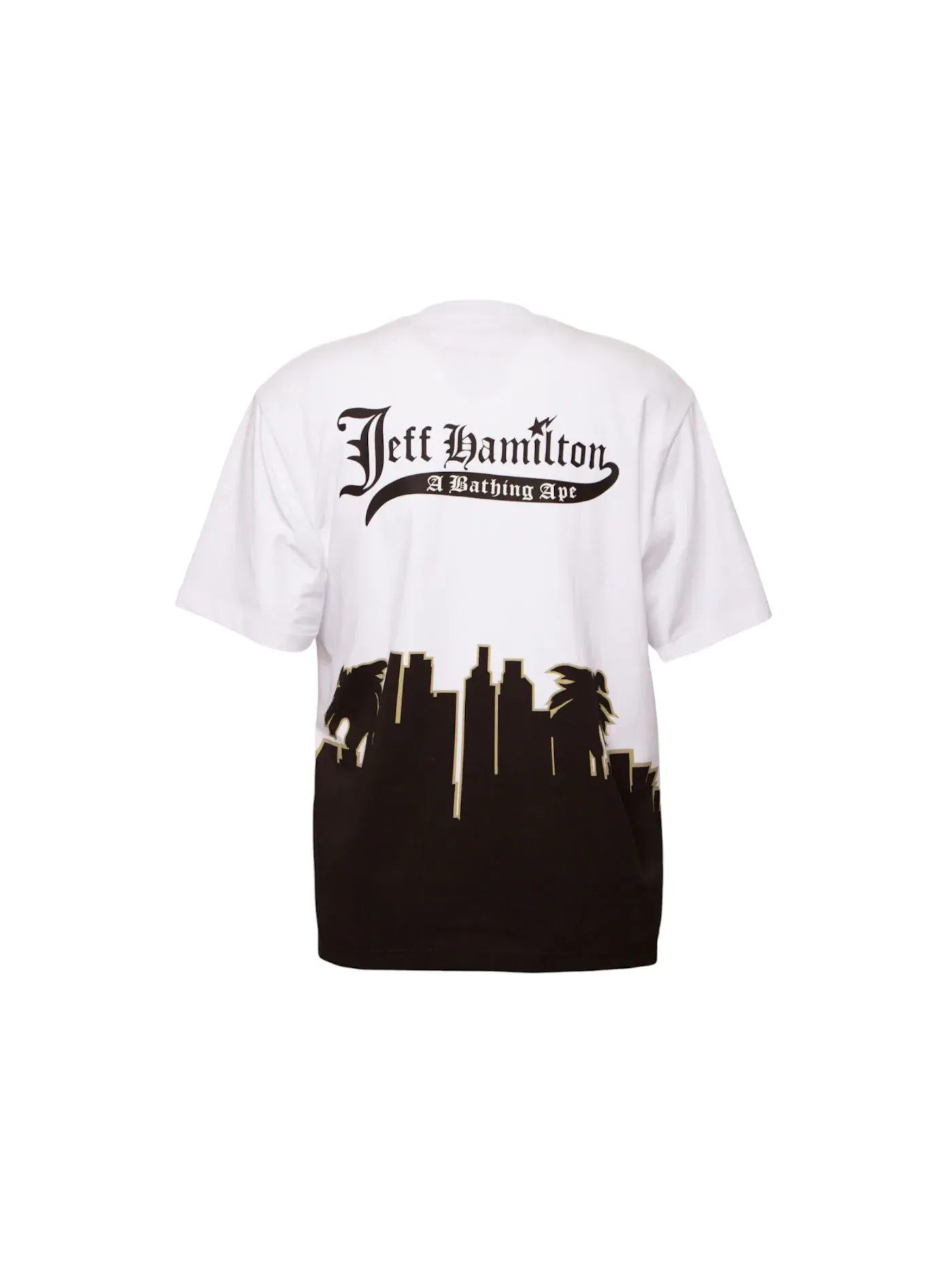 Мужская футболка с длинным рукавом BAPE x Jeff Hamilton Shirt White — изображение 2 из 2, белый