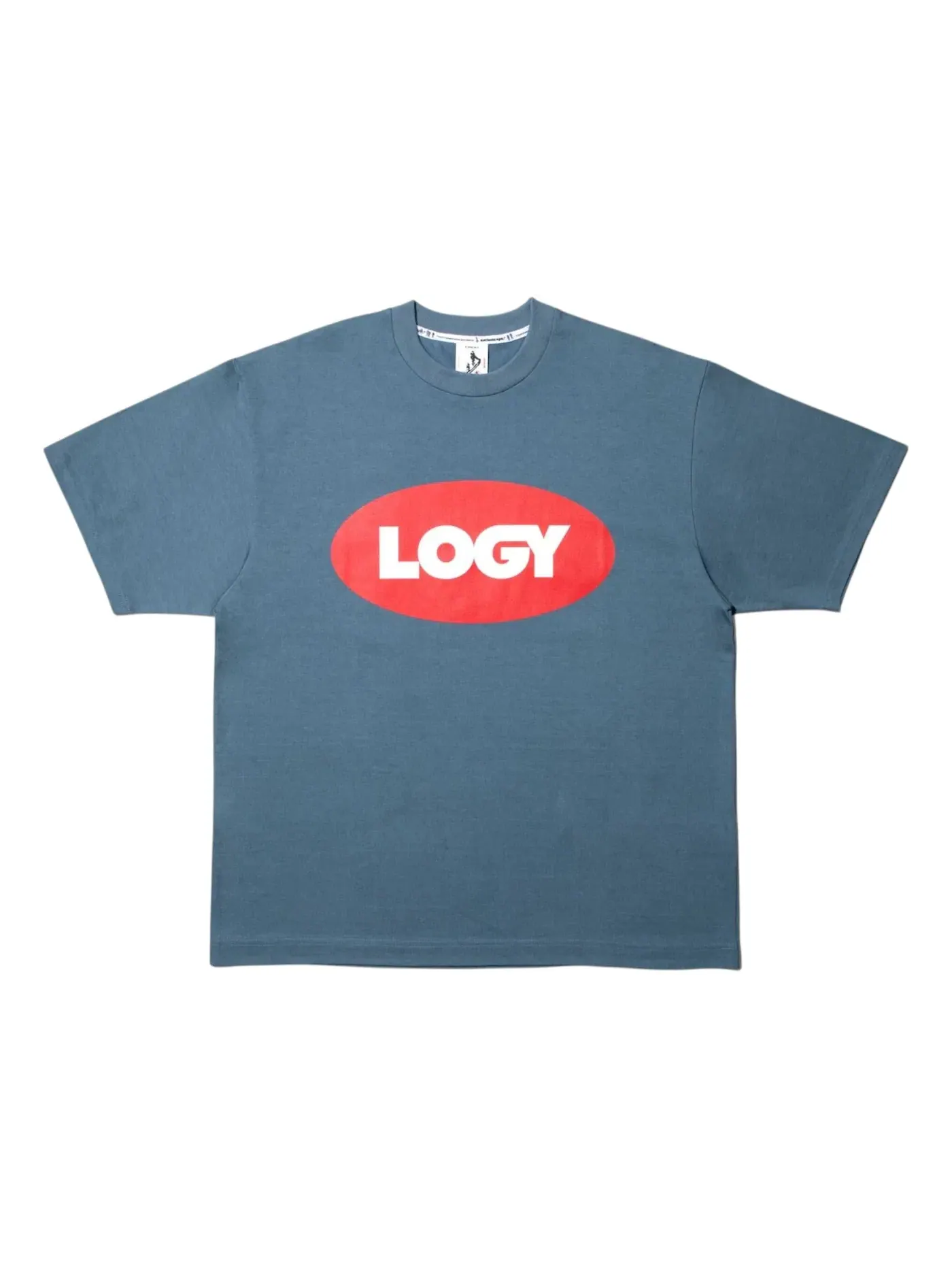 Мужская футболка свободного кроя BAPE x Kazuki Kuraishi Logy Relaxed Fit Tee, Sax — изображение 1 из 1