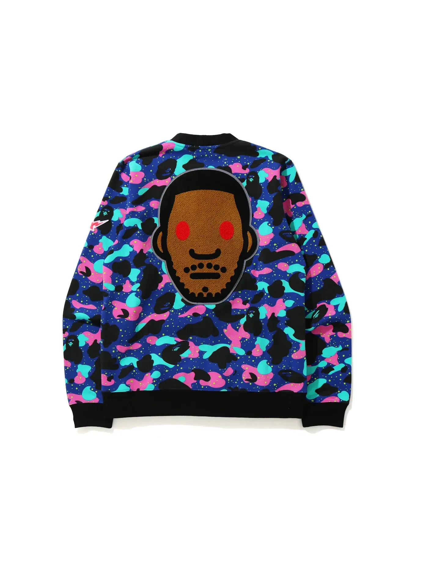 Мужской кардиган с принтом BAPE x Kid Cudi Cardigan — изображение 2 из 2, мульти