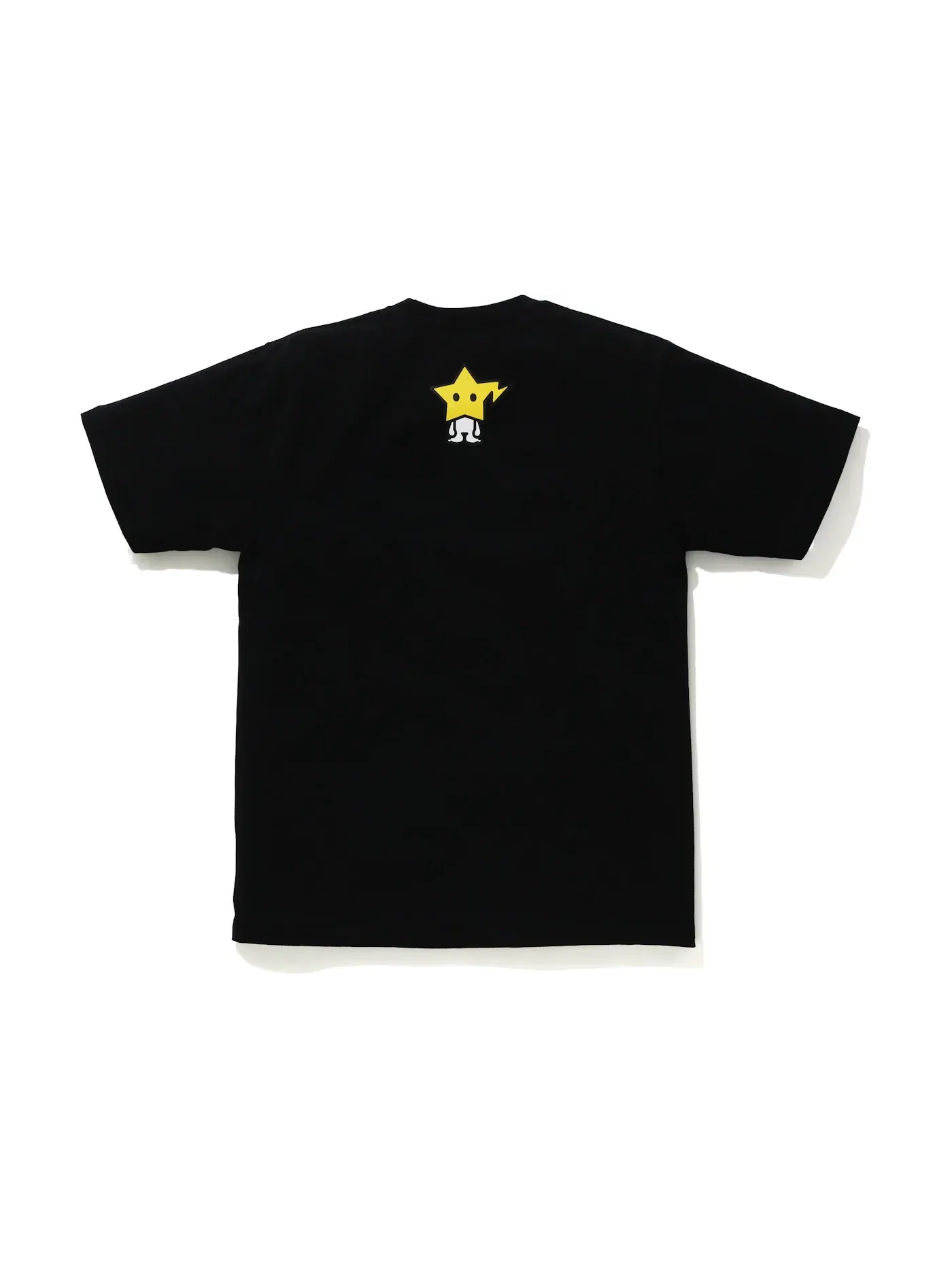 Мужская футболка с принтом BAPE x Kid Cudi Tee BAPE — изображение 2 из 2, черный
