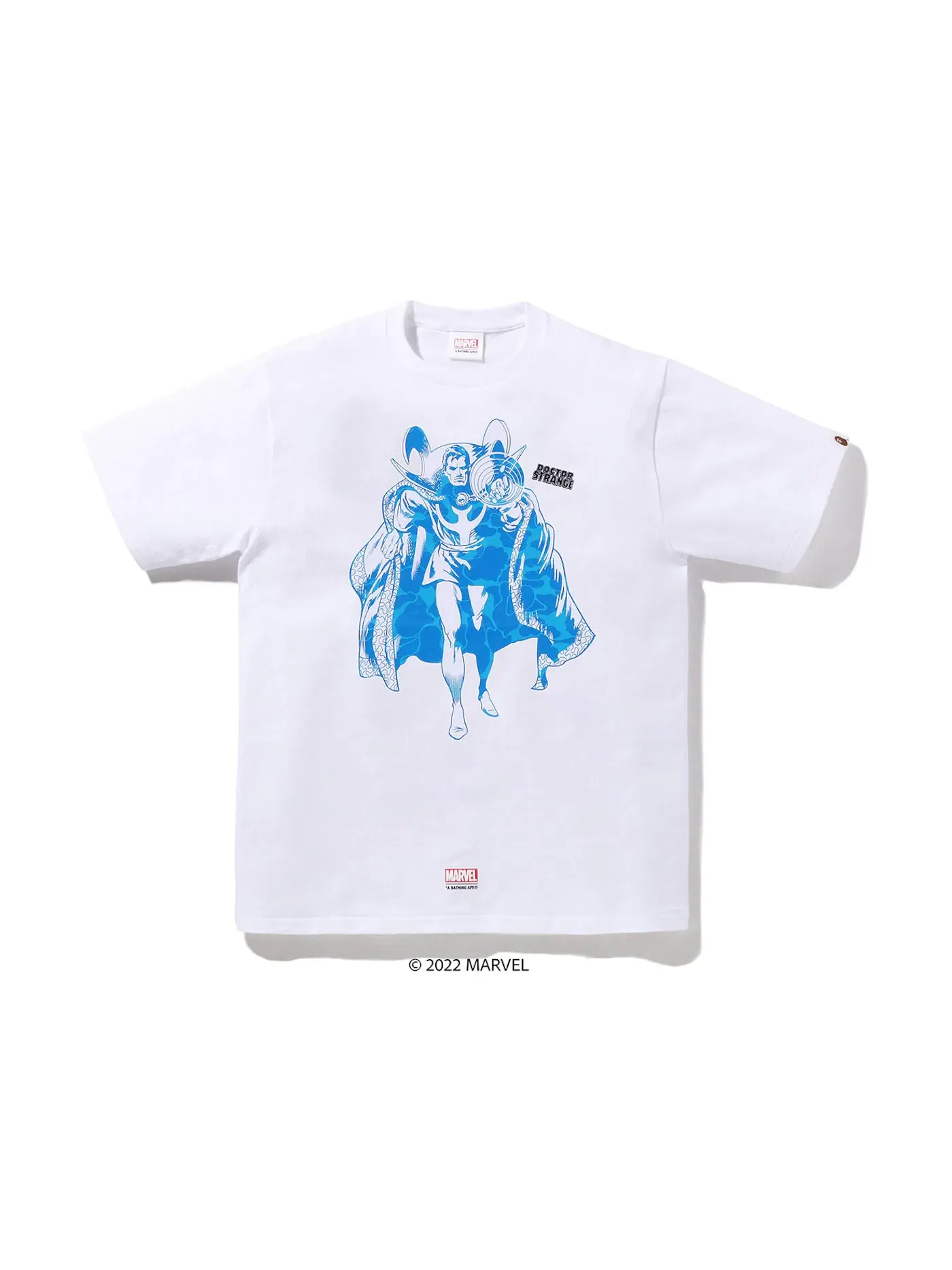 Мужская футболка с принтом BAPE x Marvel Comics Dr. Strange Tee BAPE — изображение 1 из 1, белый