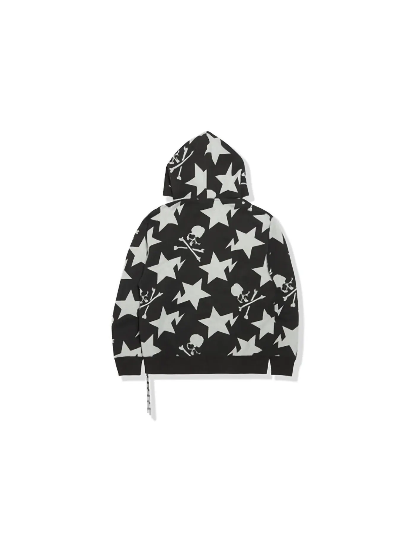 Мужская худи с принтом BAPE x Mastermind 11th Anniversary Sta Pattern Relaxed Full Zip Hoodie BAPE — изображение 2 из 2