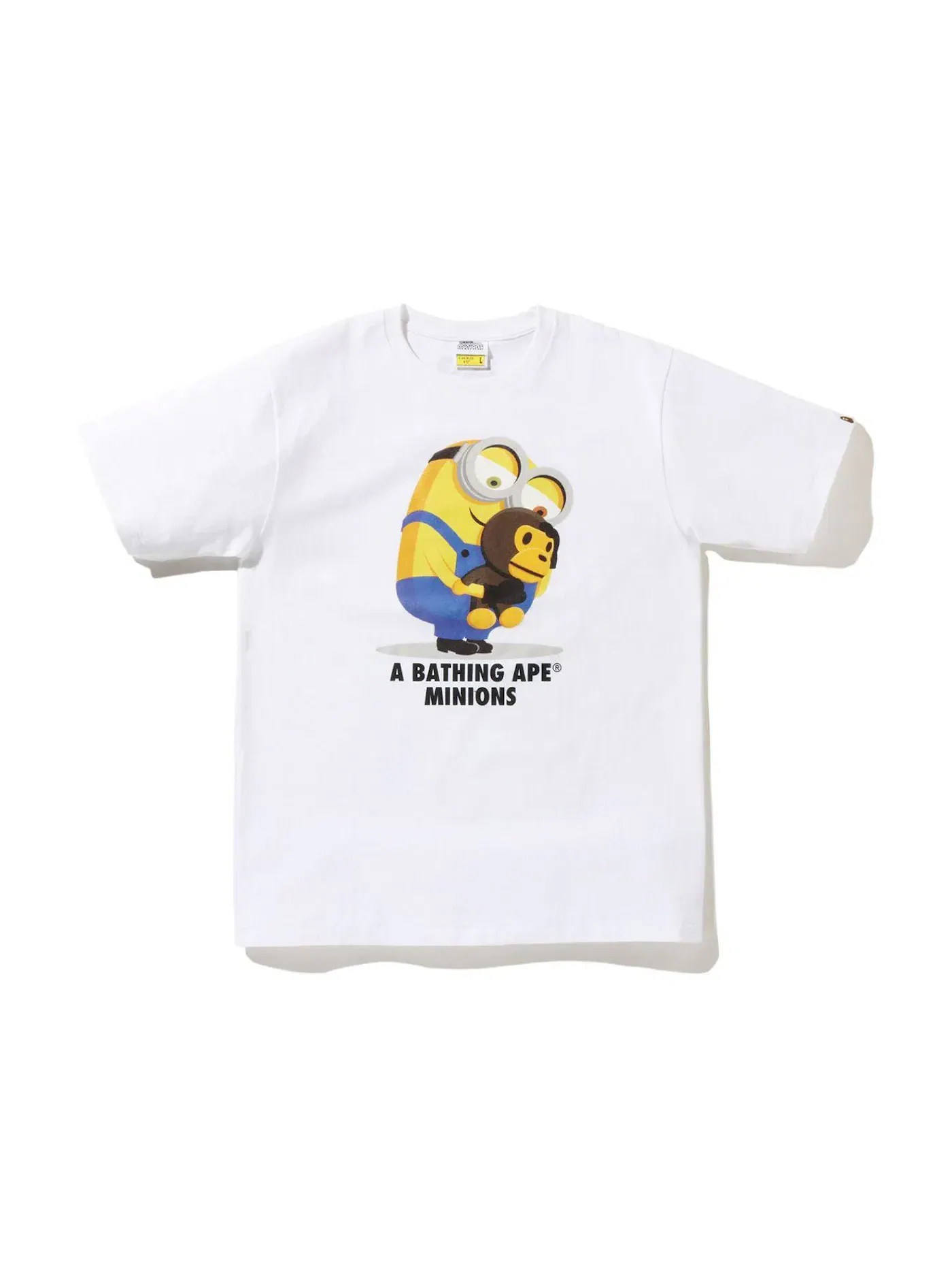 Мужская футболка BAPE x Minions 08 Tee BAPE — изображение 1 из 2, белый