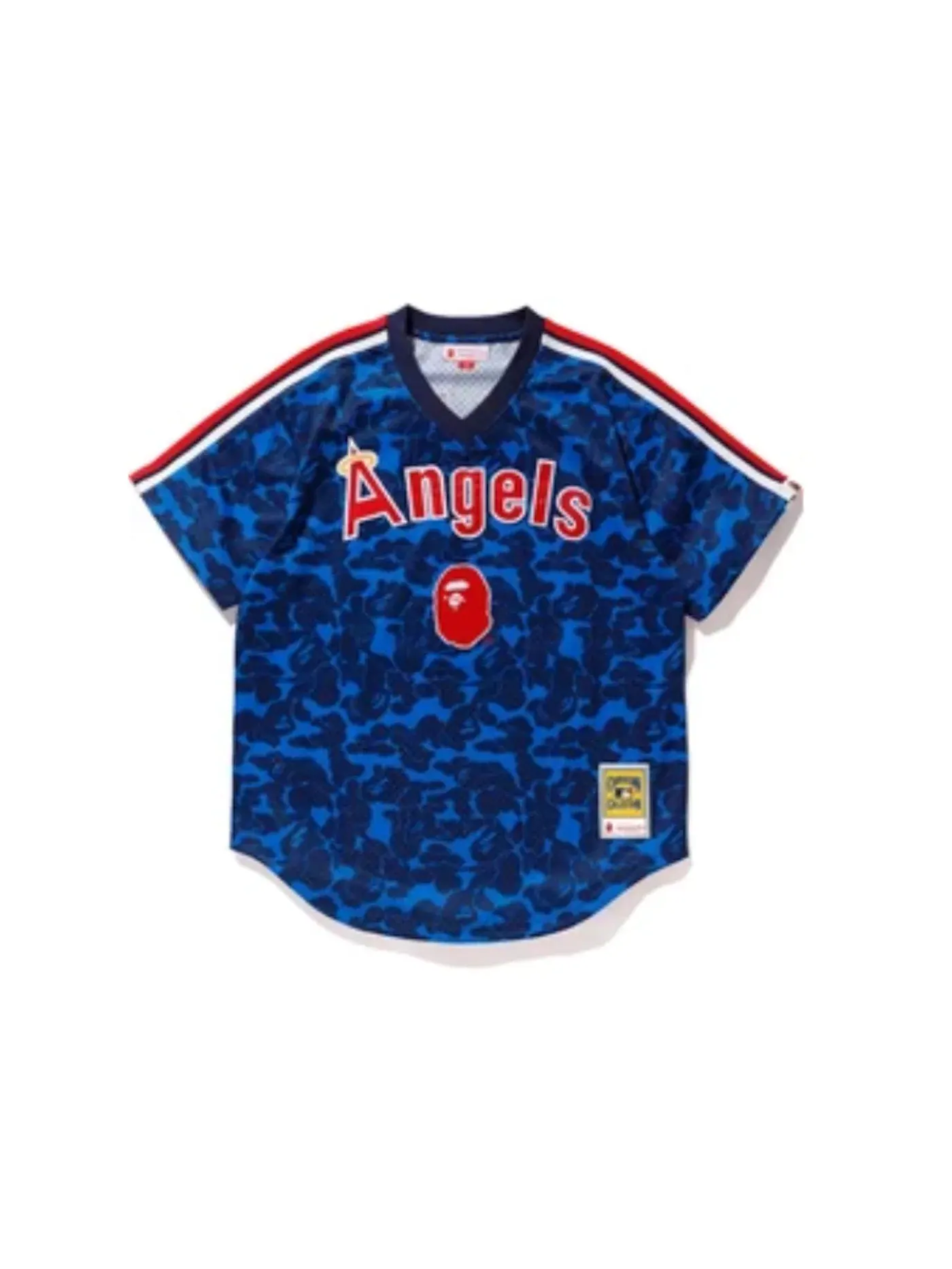 Мужская джерси Jersey BAPE — изображение 1 из 2, темно-синий