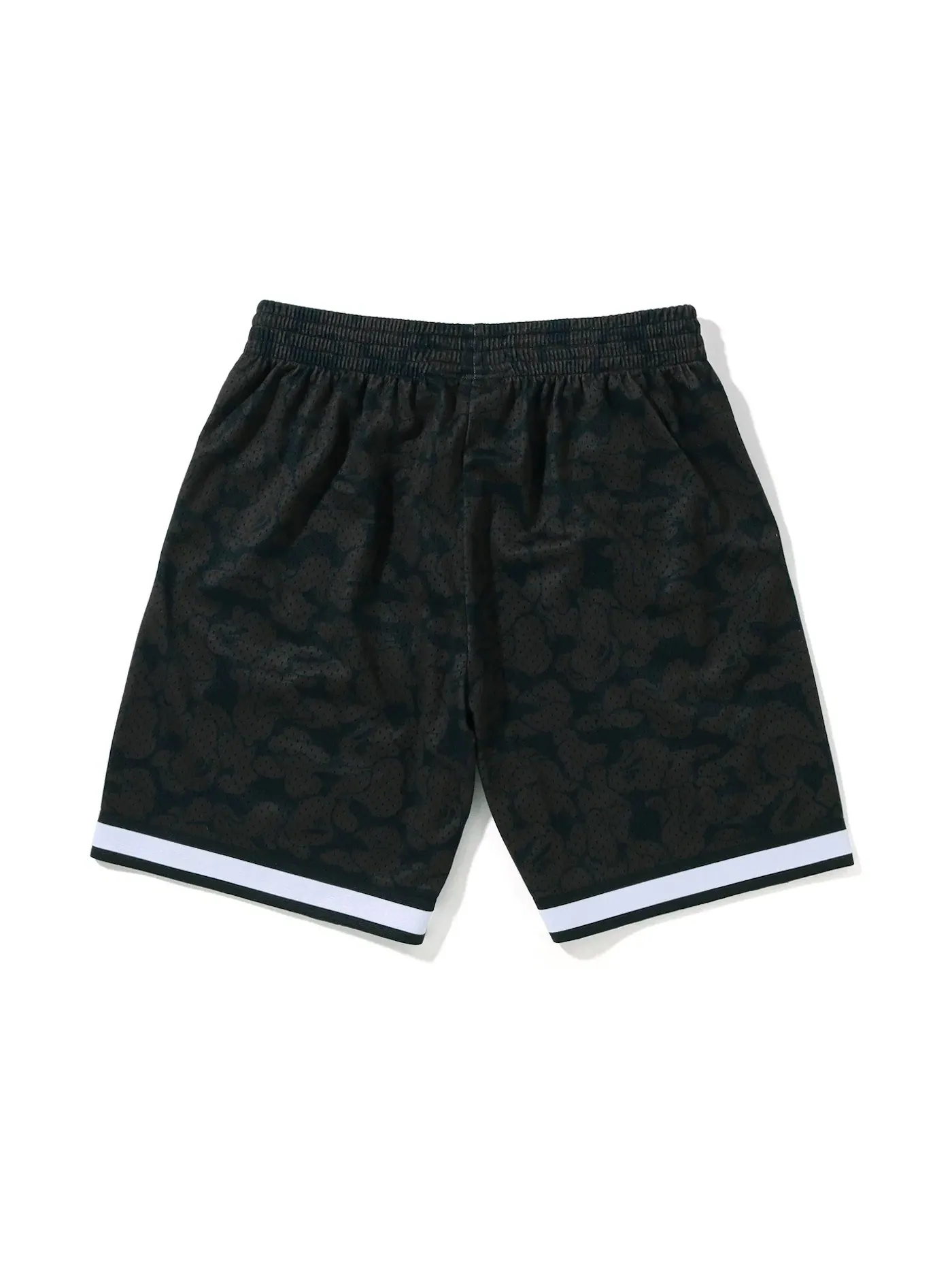Мужские шорты BAPE x Mitchell & Ness New Jersey Nets — изображение 2 из 2, черный