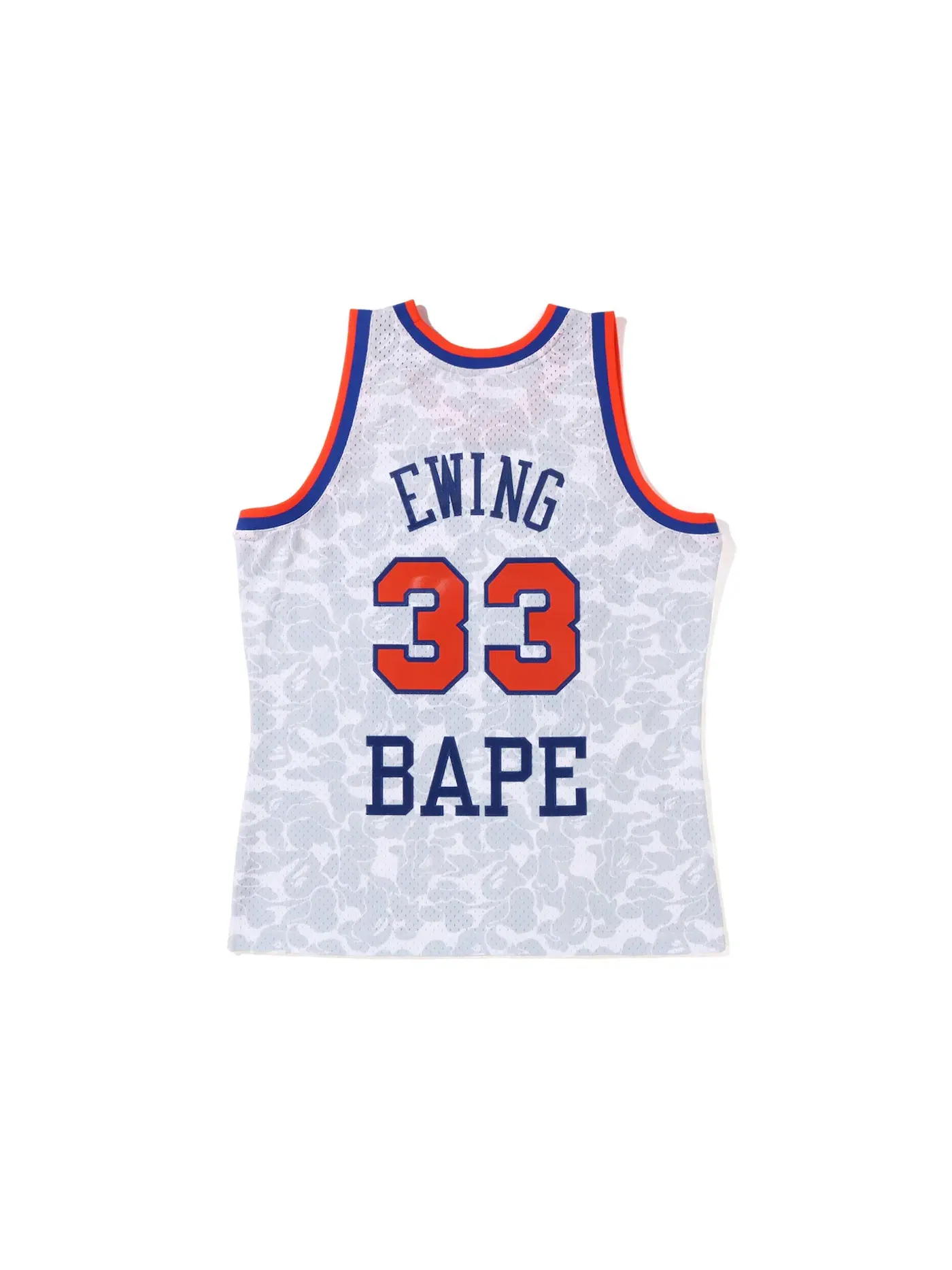 Мужская джерси с принтом Jersey BAPE — изображение 2 из 2, белый