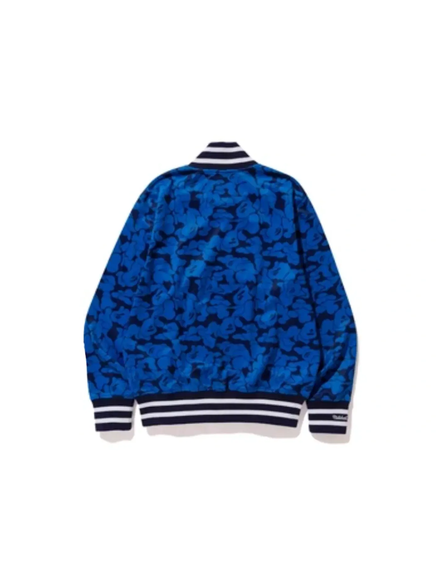 Мужская куртка BAPE x Mitchell & Ness Yankees Jacket — изображение 2 из 2, синий