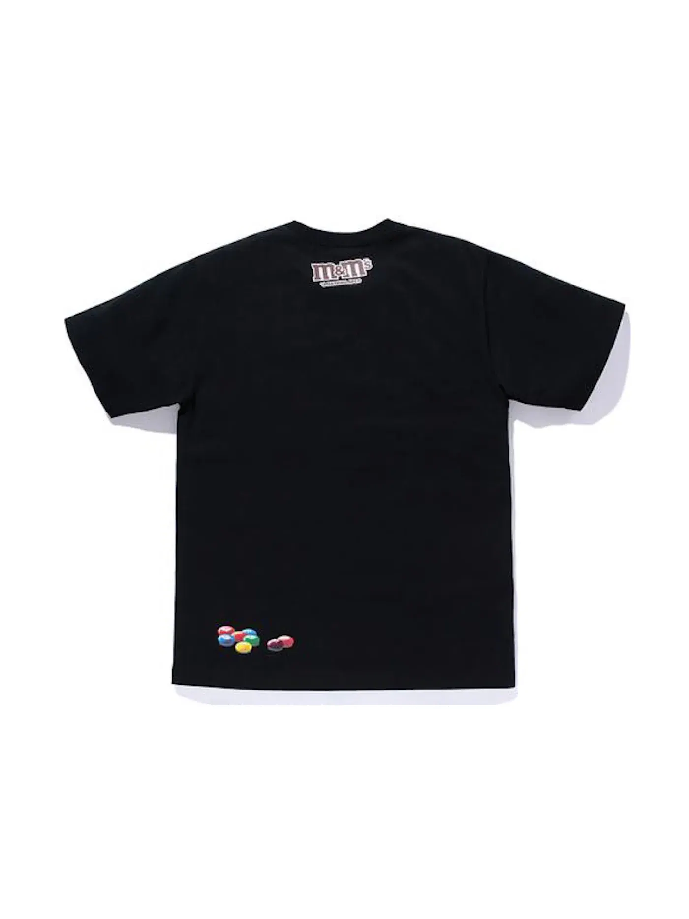 Мужская футболка с принтом Ape Head Tee BAPE — изображение 2 из 2, черный