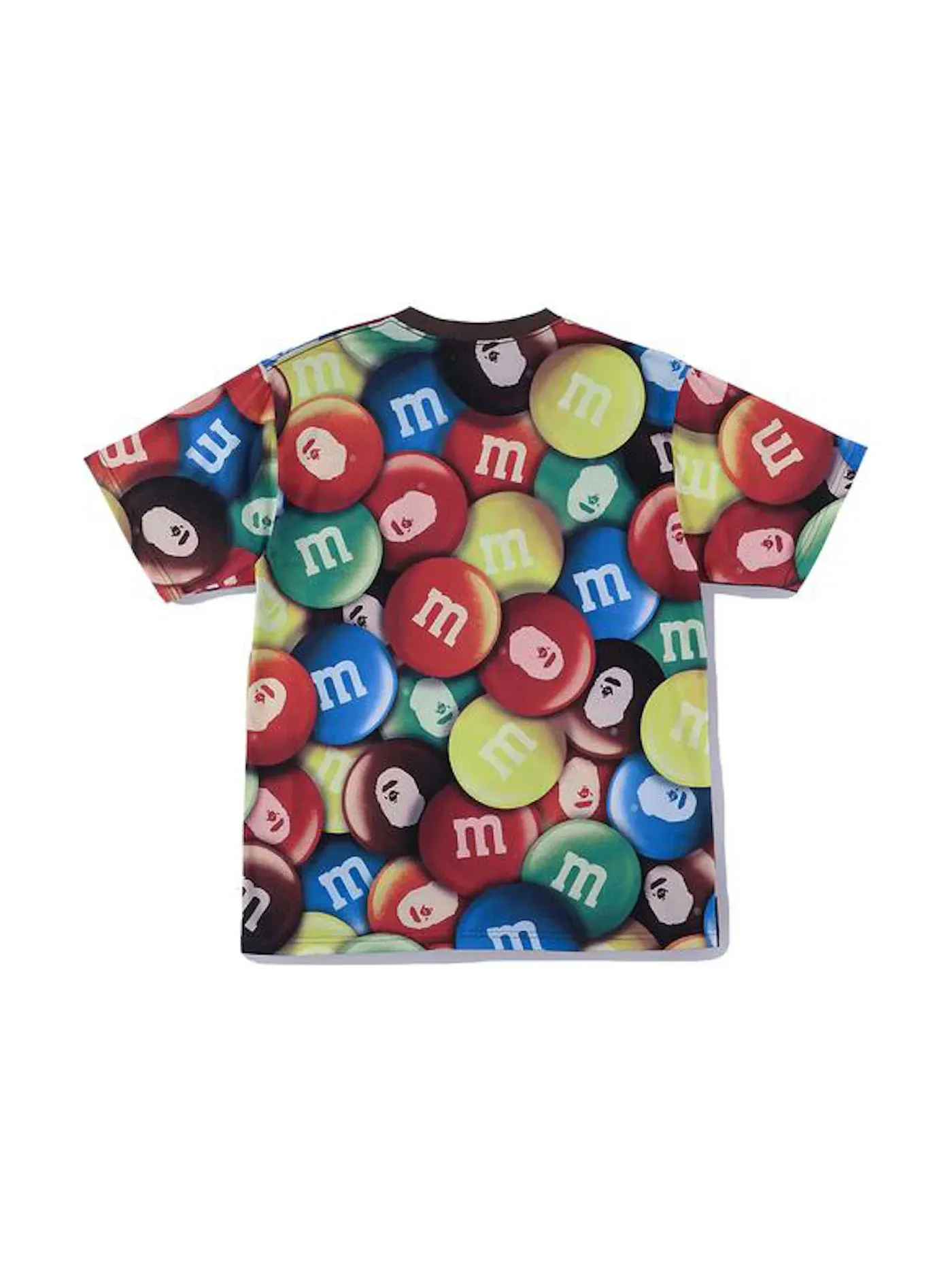 Мужская футболка с принтом BAPE x M&M's Milk Chocolate Tee BAPE — изображение 2 из 2, мульти