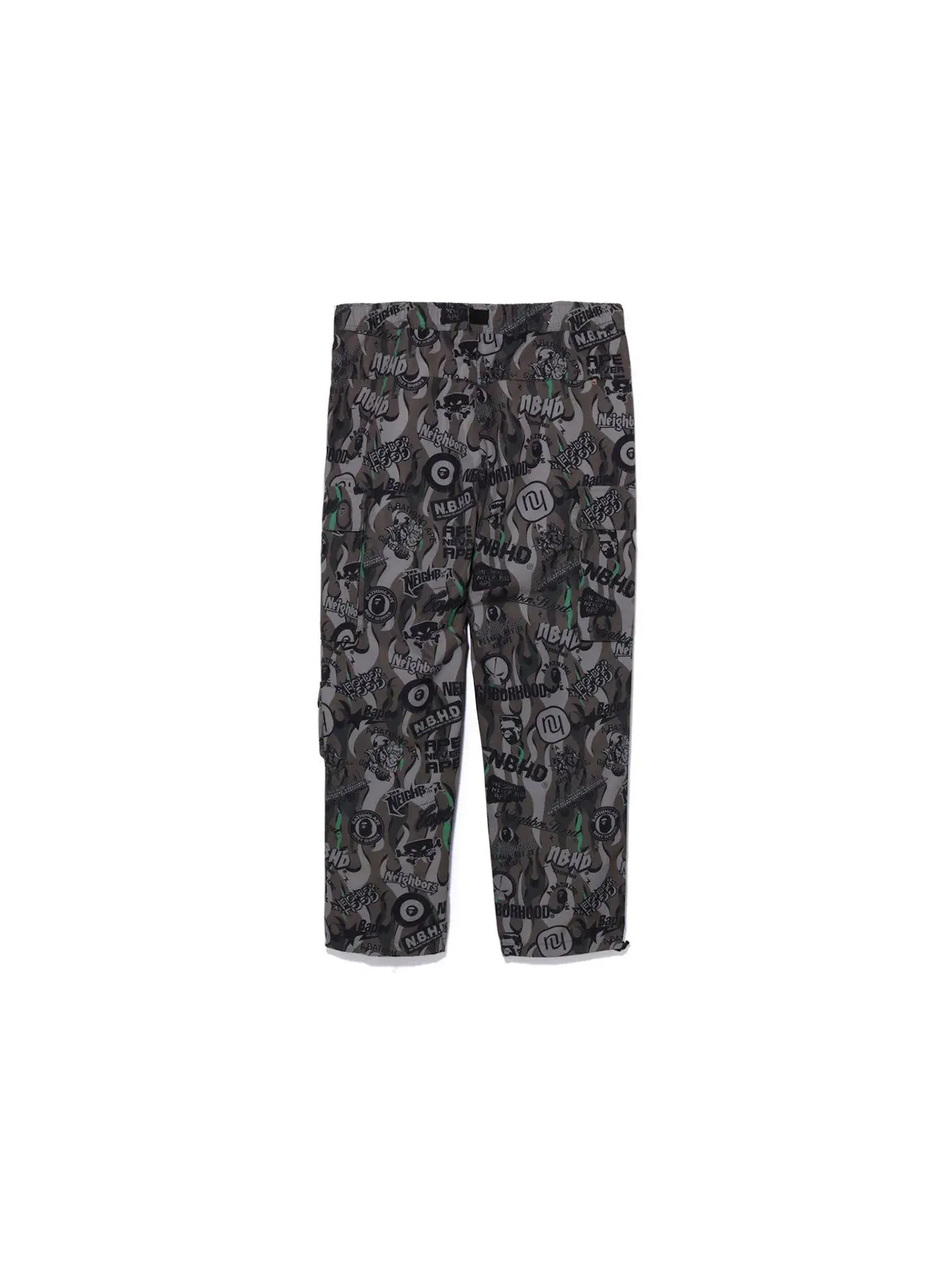 Мужские брюки из коллекции BAPE x Neighborhood Много карманов BAPE — изображение 2 из 2, зеленый