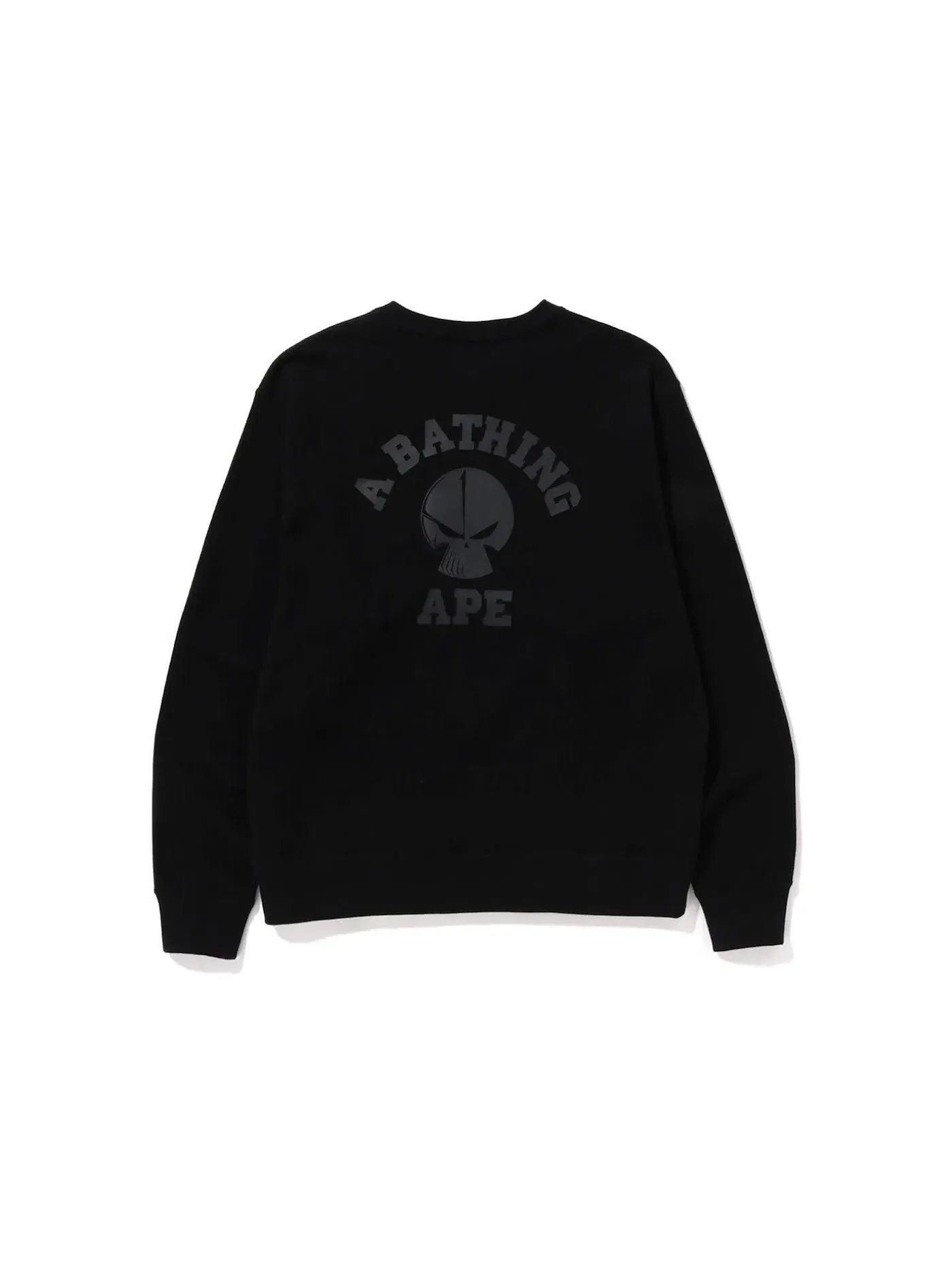 Мужской свитшот свободного кроя BAPE x Neighborhood Relaxed Fit Crewneck Sweatshirt BAPE — изображение 2 из 2, черный